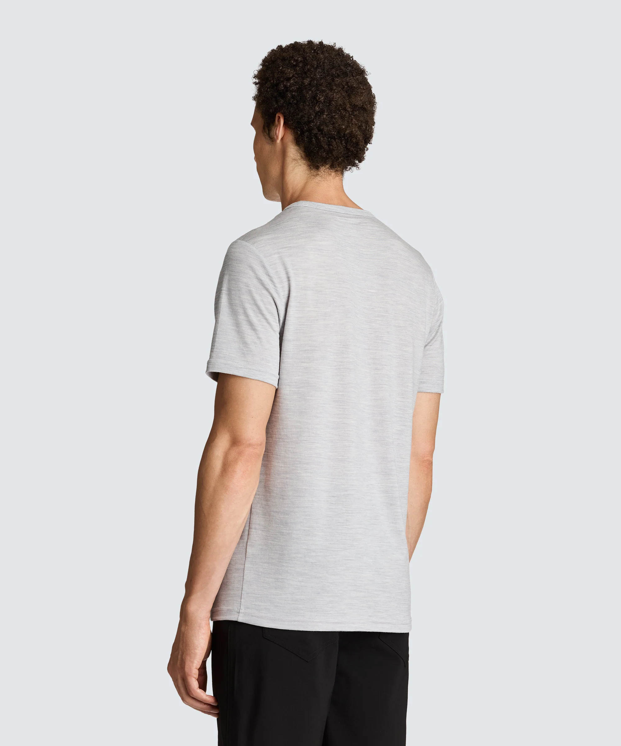 Men's Tall Merino Crew Neck T-Shirt - Image 26
