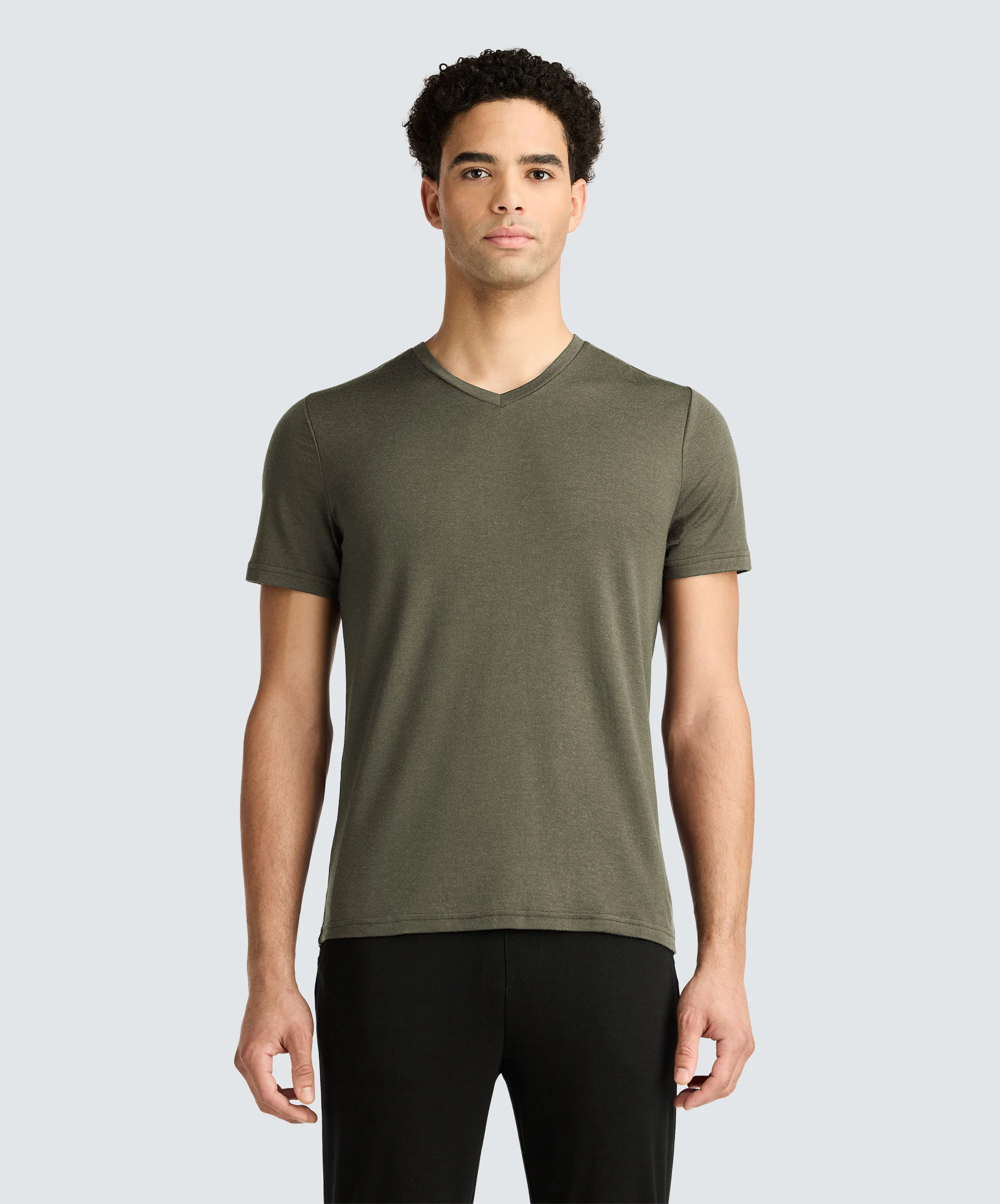 Men's Tall Merino Crew Neck T-Shirt - Image 29