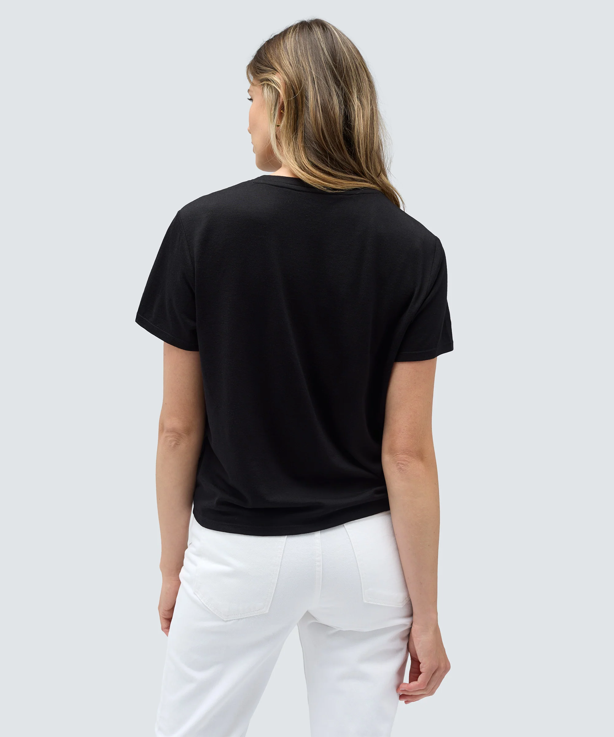 Women's Merino Boxy Pocket Tee - Image 13