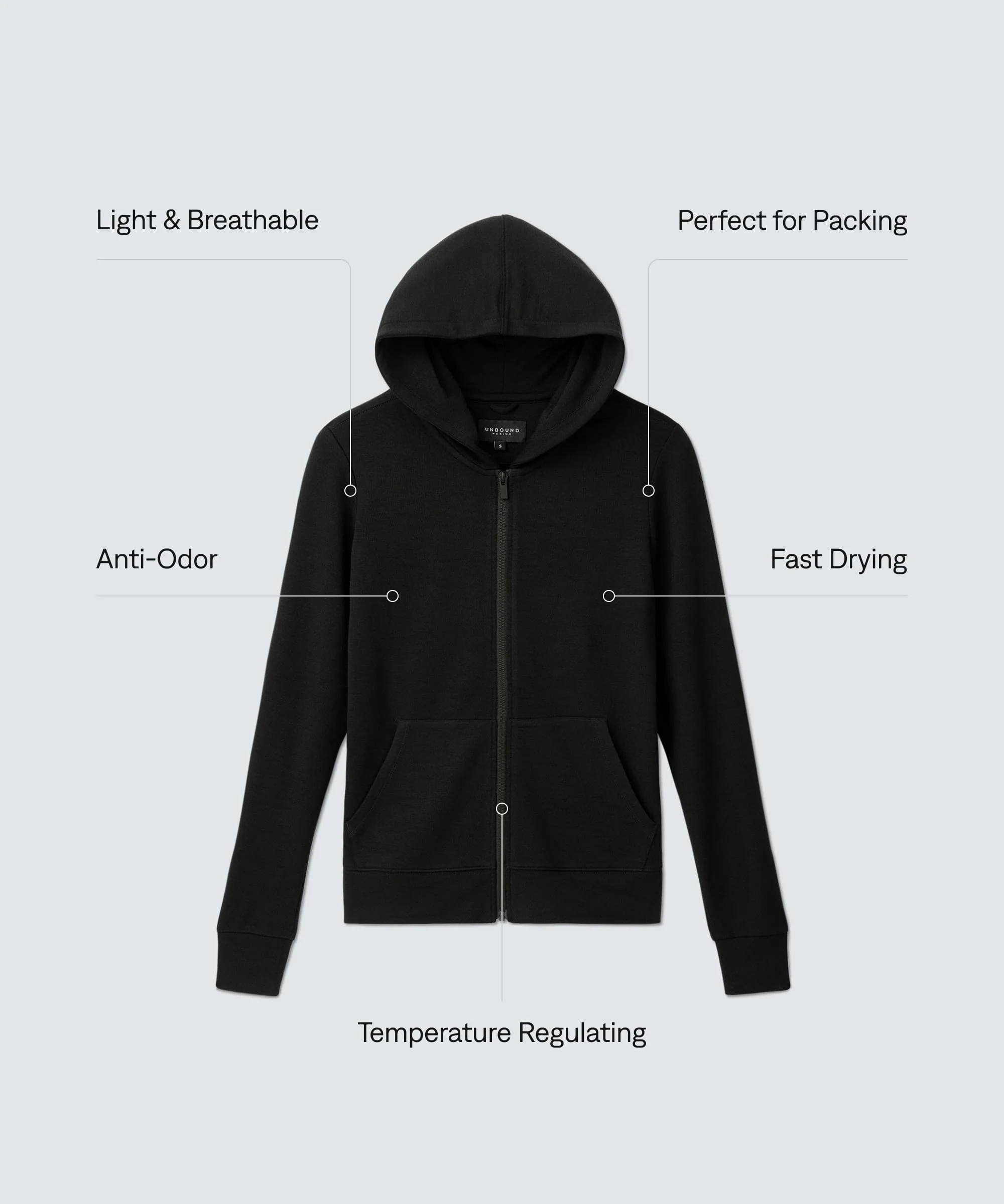 Women's Compact Travel Hoodie - Image 52