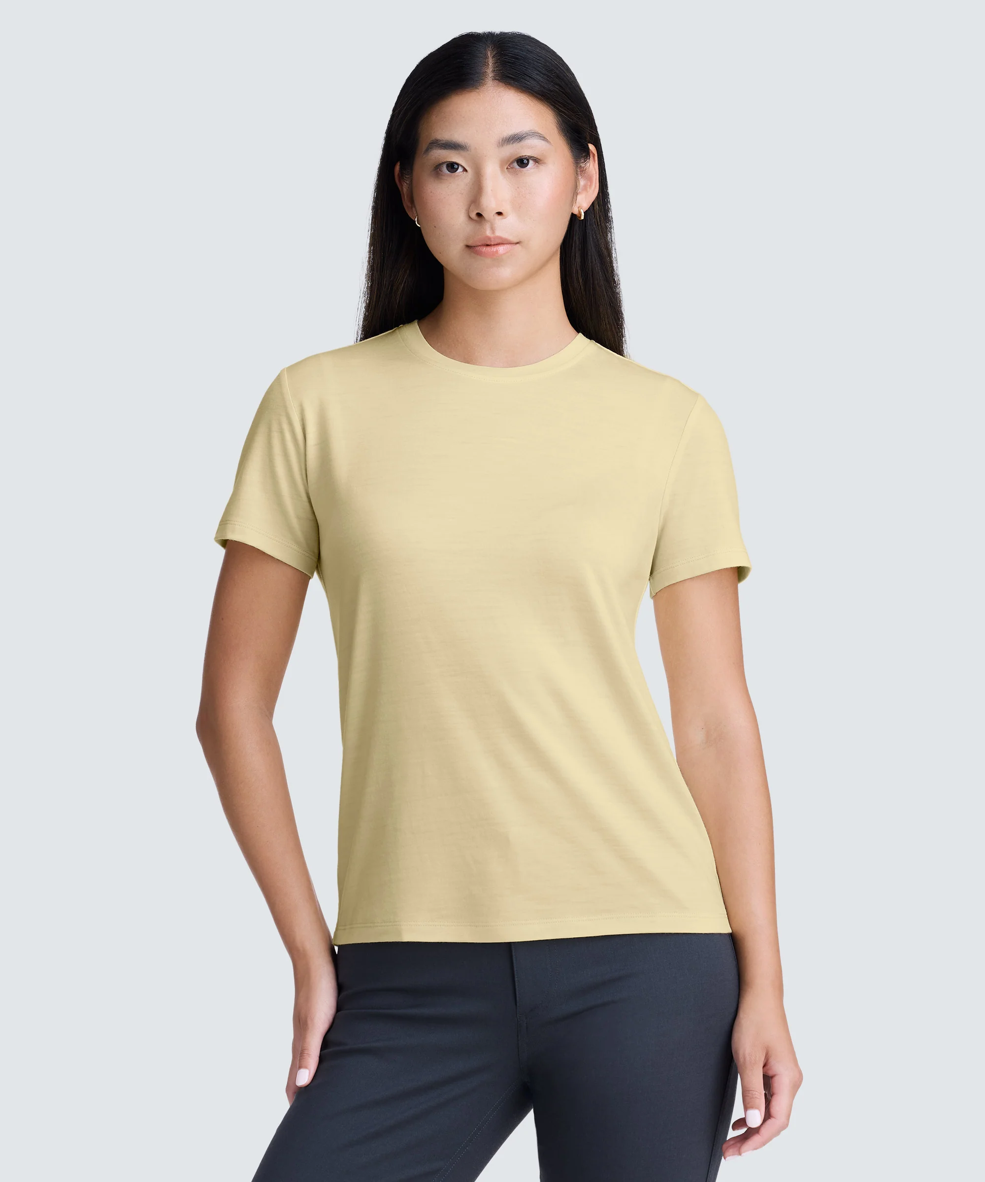 Women's Merino Crew Neck T-Shirt - Image 17