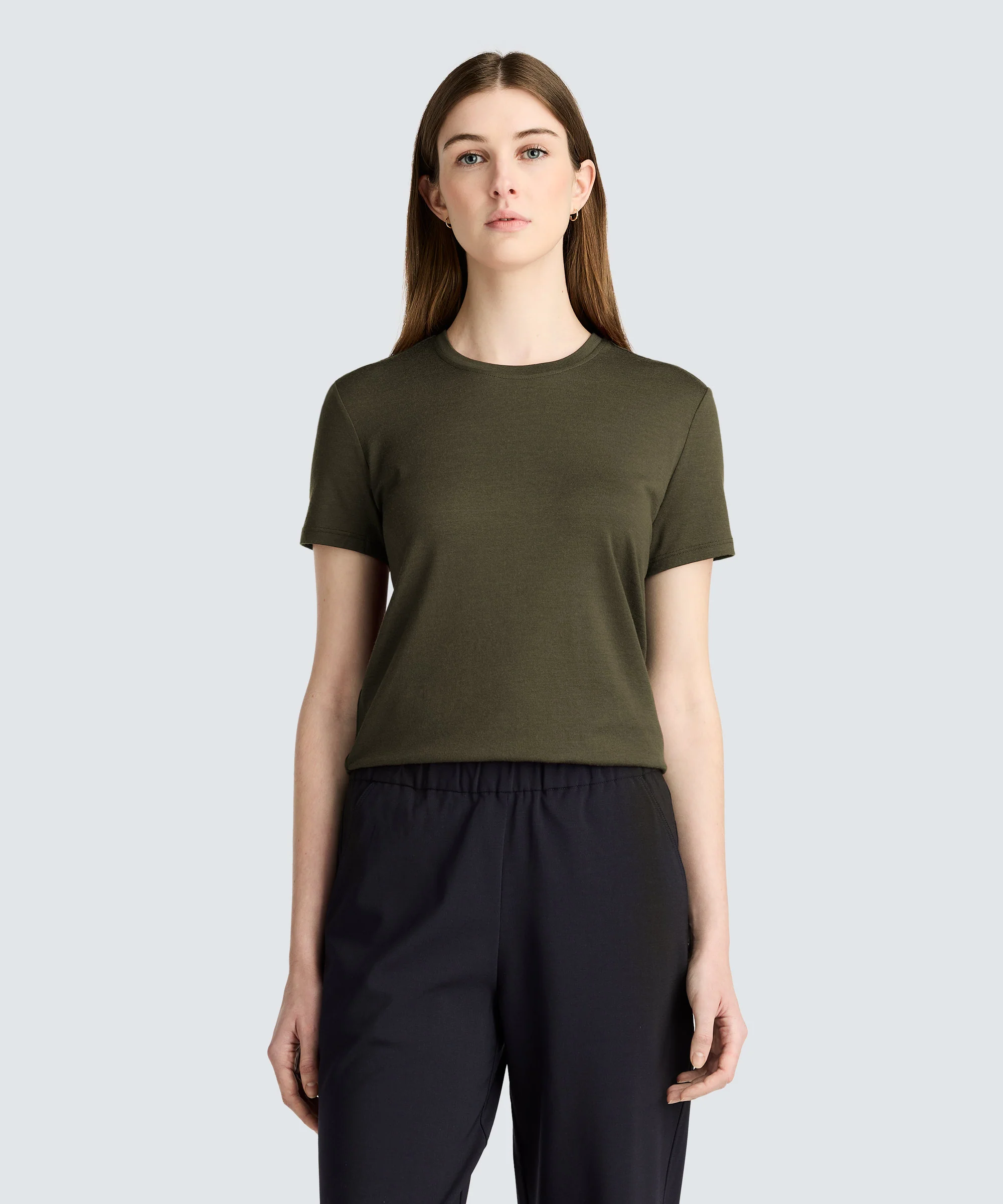 Women's Merino Crew Neck T-Shirt - Image 22