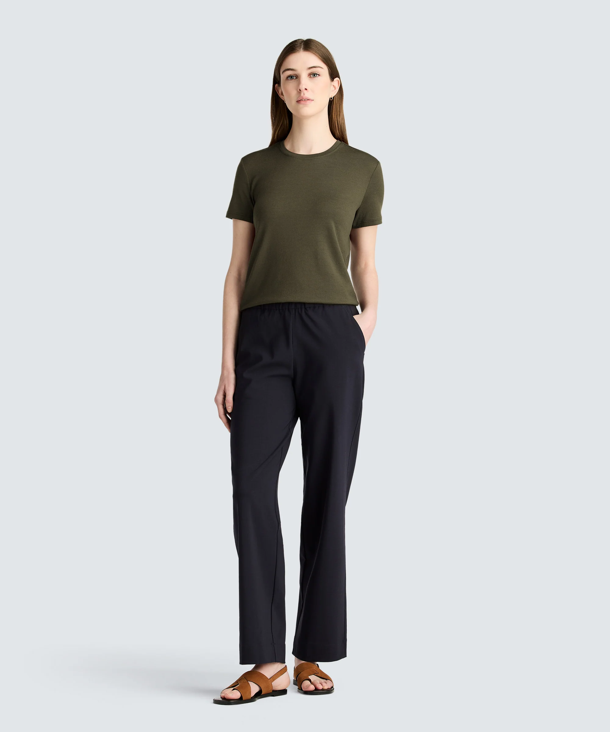 Women's Merino Crew Neck T-Shirt - Image 23