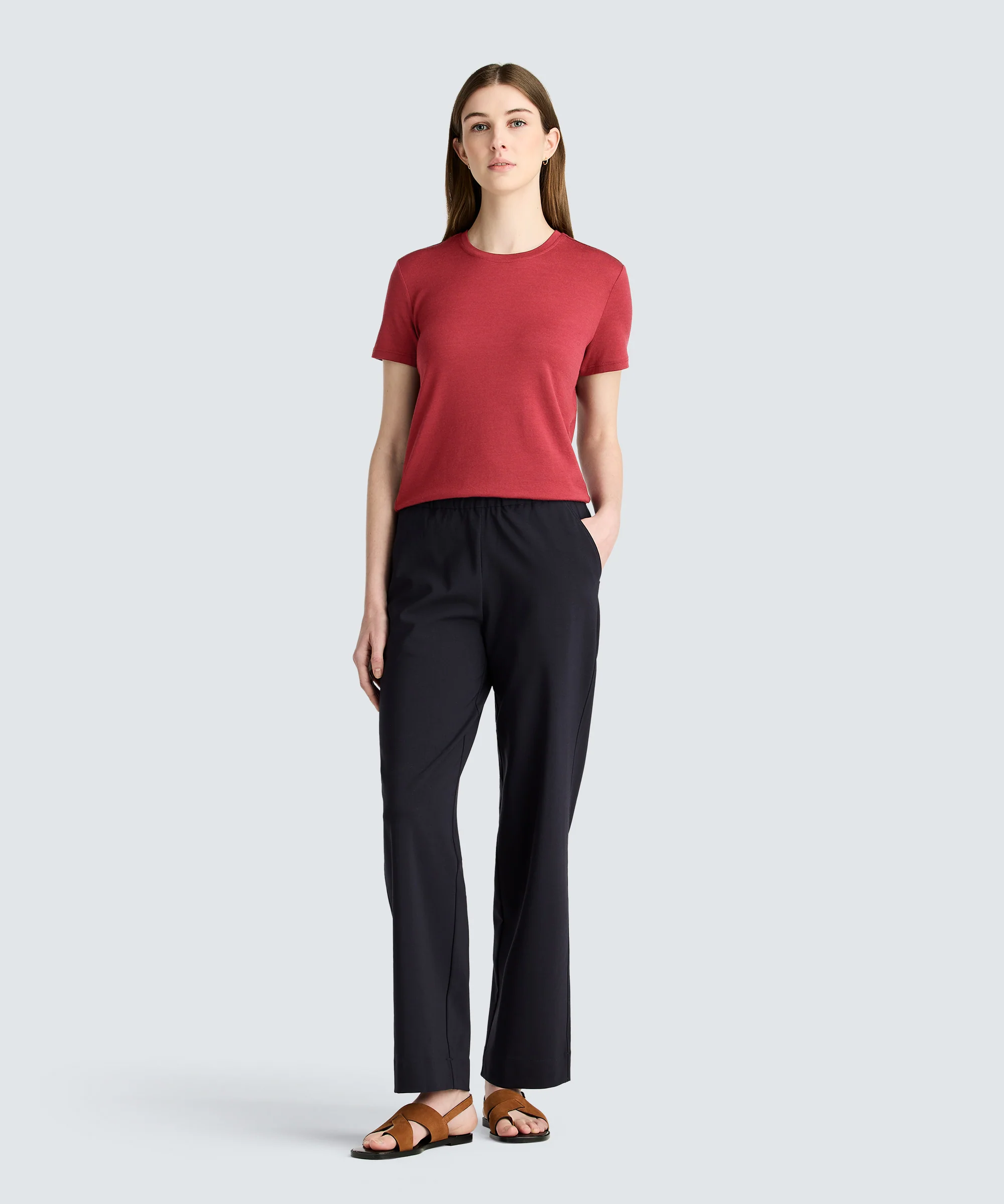 Women's Merino Crew Neck T-Shirt - Image 34