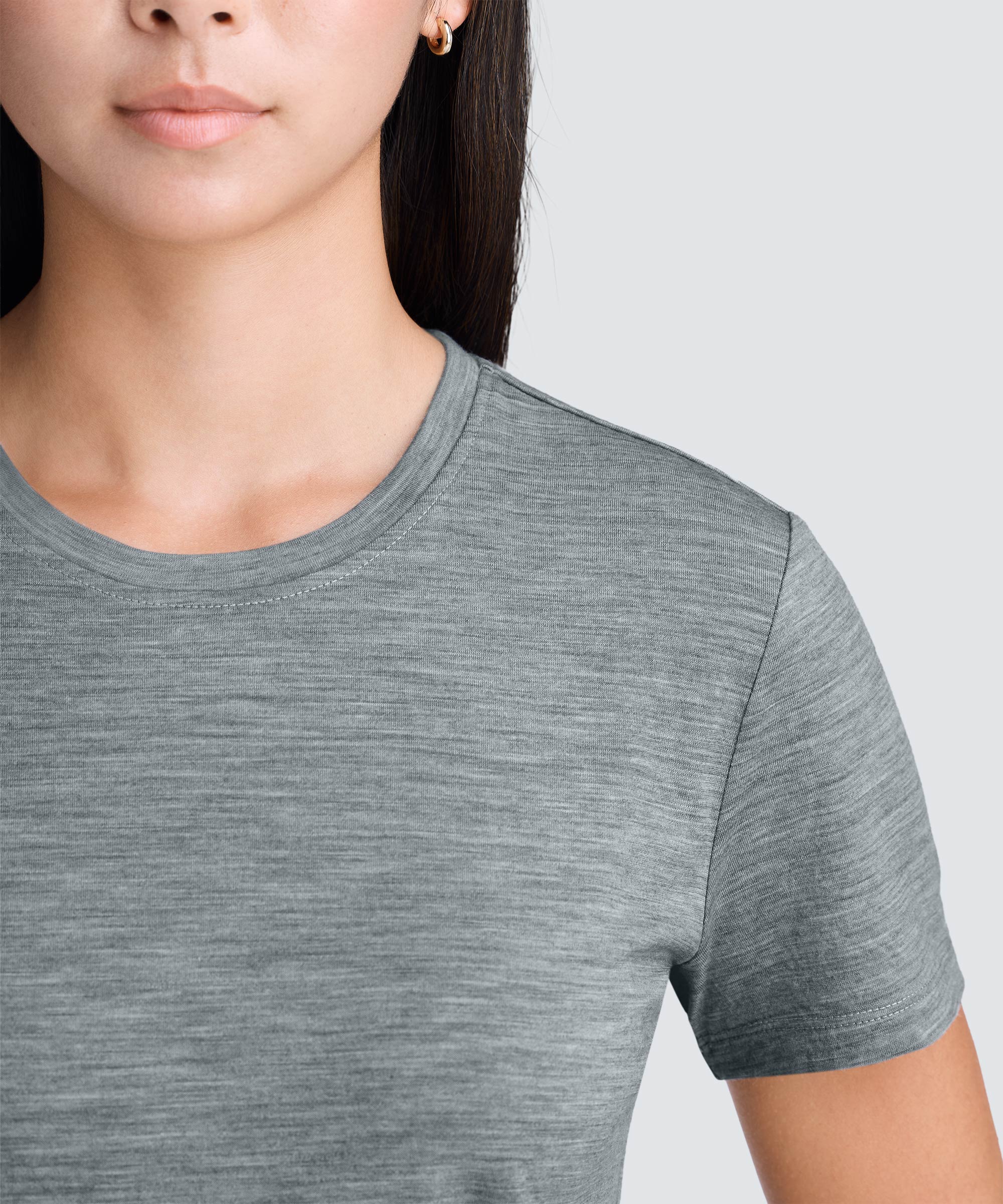 Women's Merino Crew Neck T-Shirt - Image 46