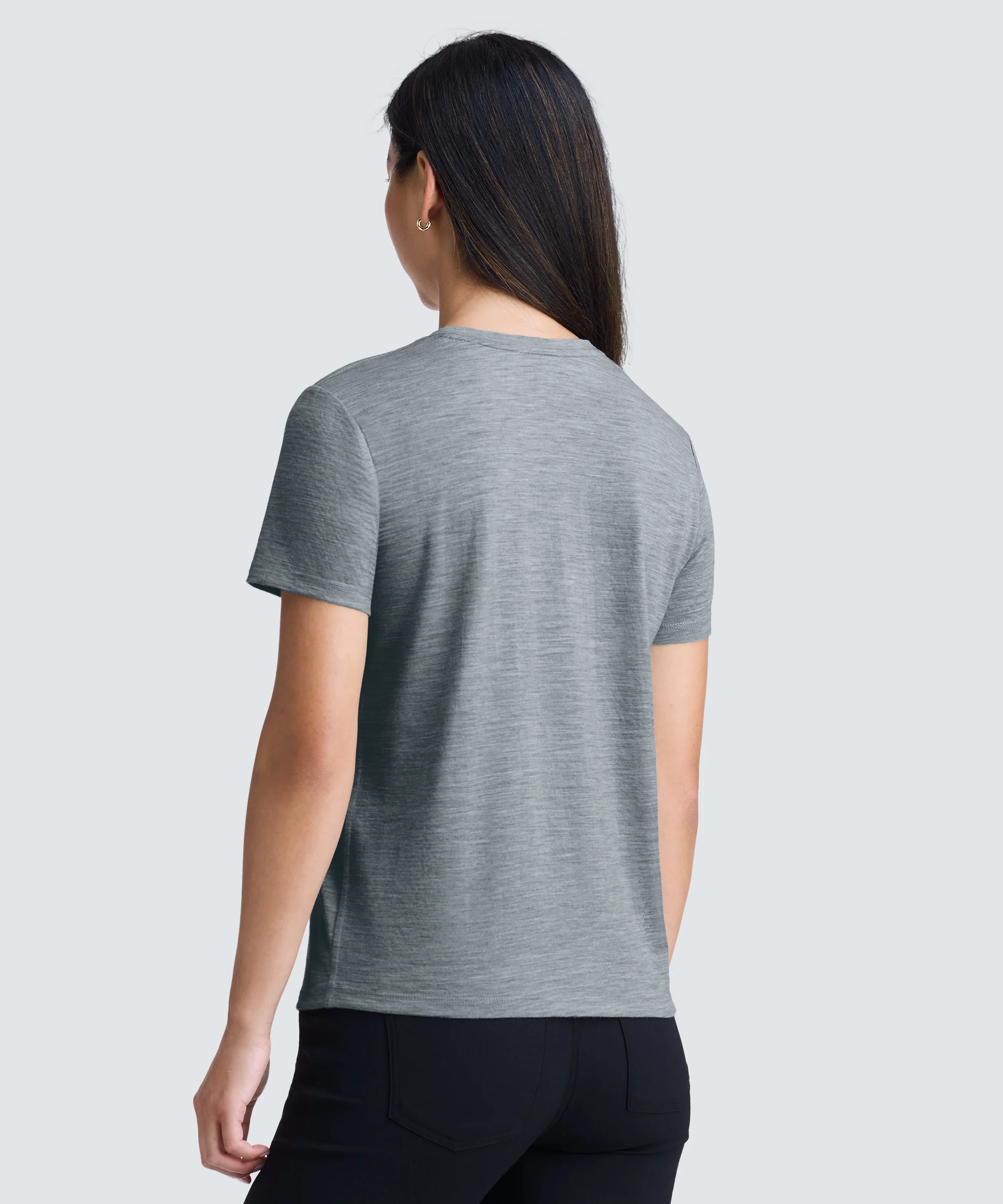 Women's Merino Crew Neck T-Shirt - Image 47