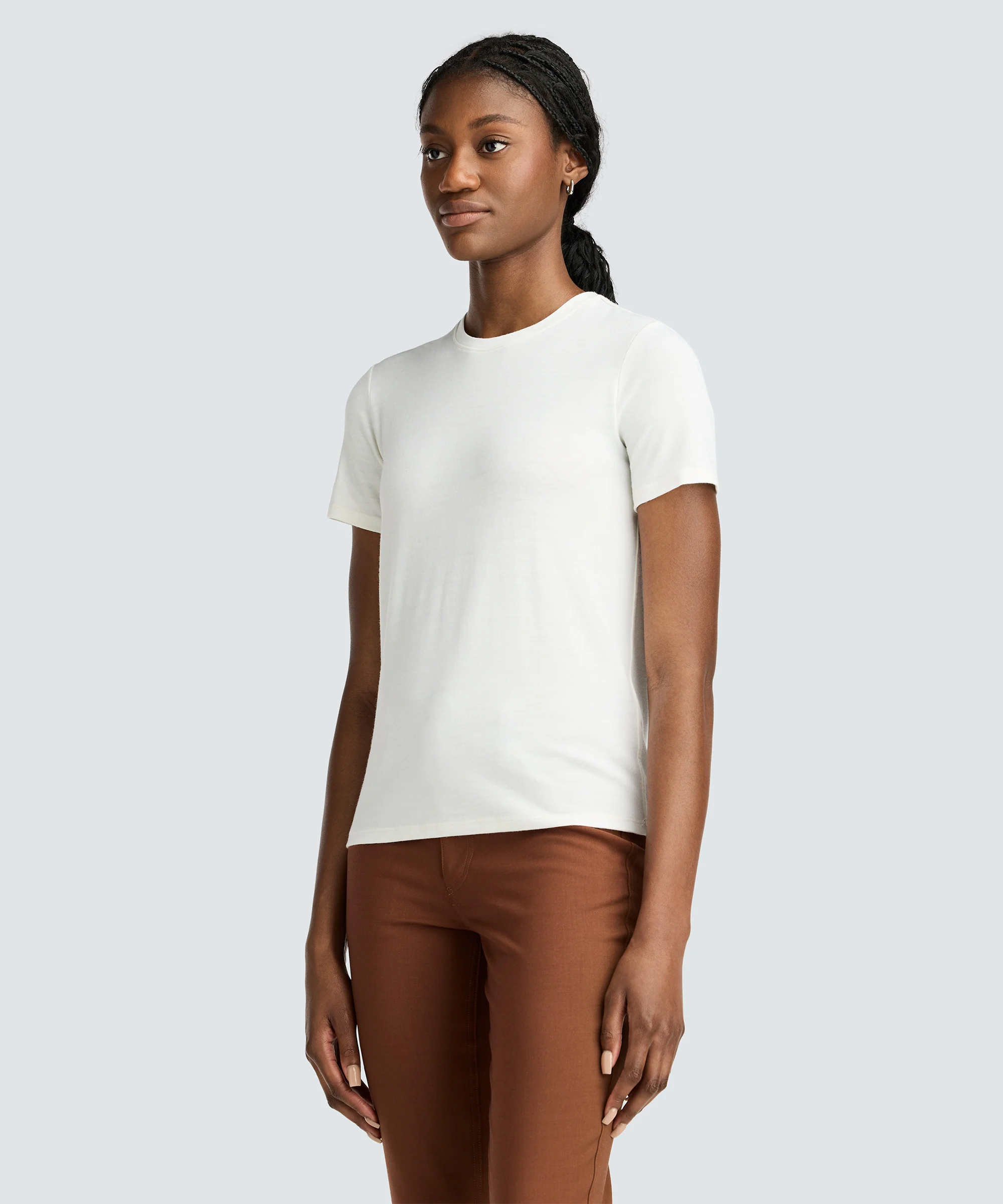 Women's Merino Crew Neck T-Shirt - Image 49