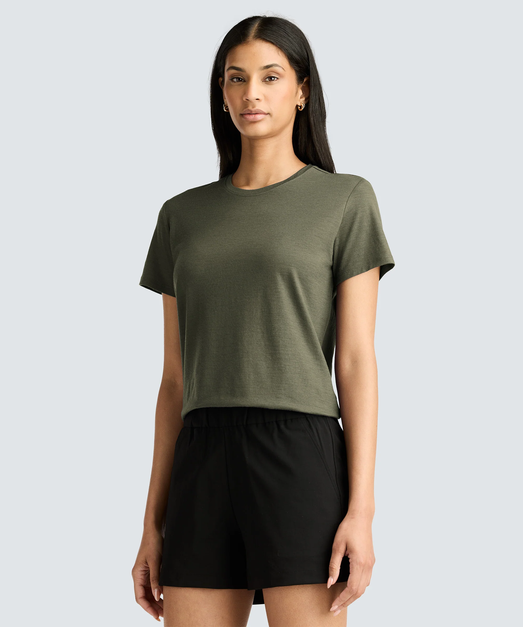 Women's Merino Crew Neck T-Shirt - Image 53