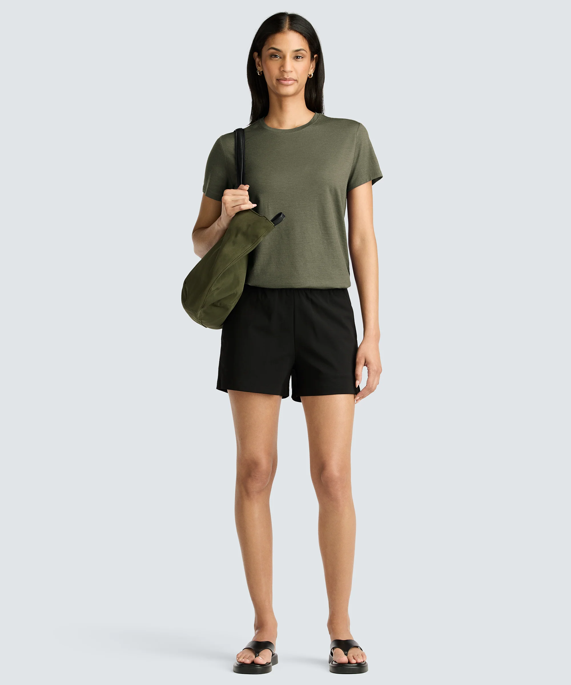 Women's Merino Crew Neck T-Shirt - Image 54