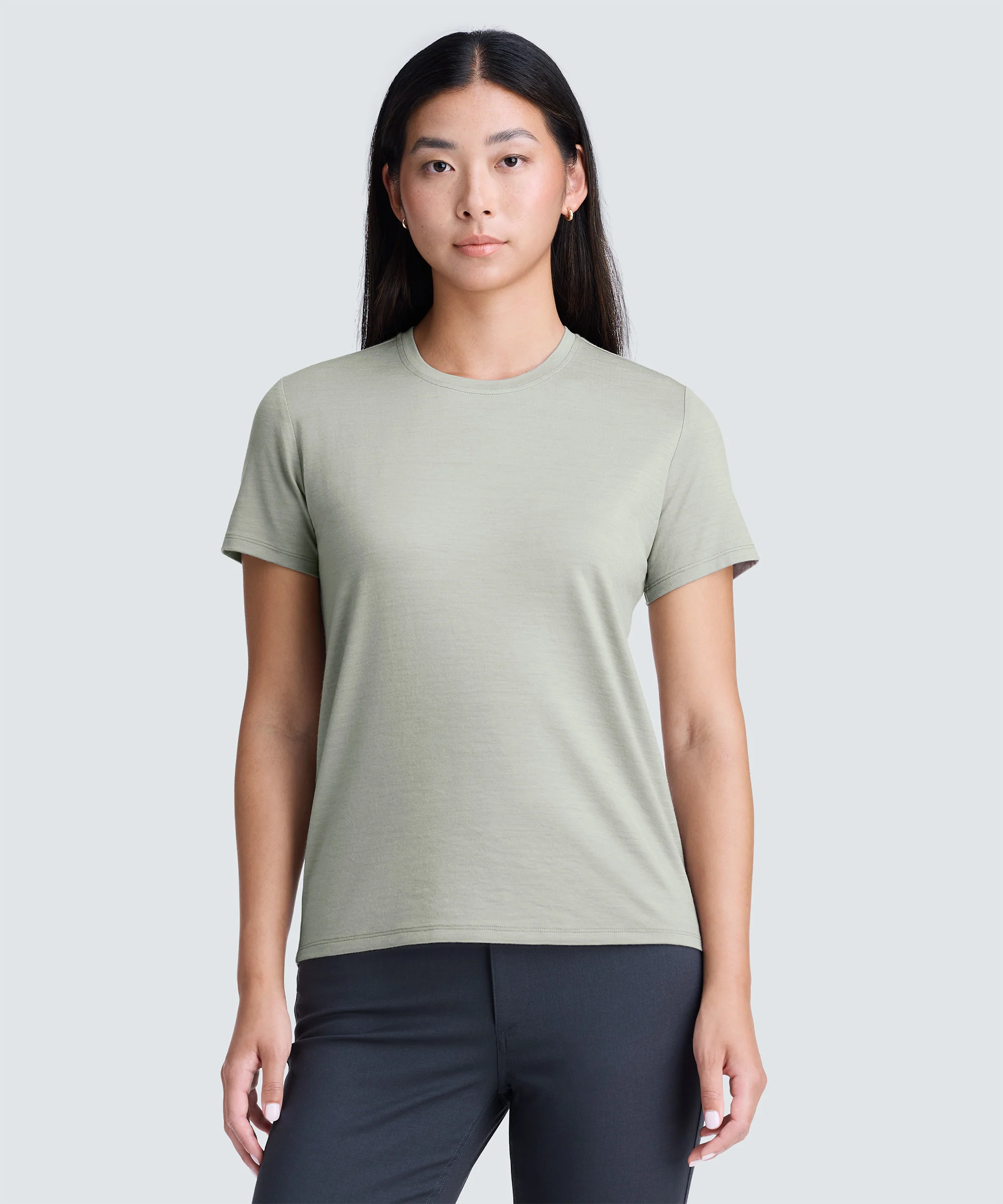 Women's Merino Crew Neck T-Shirt - Image 58