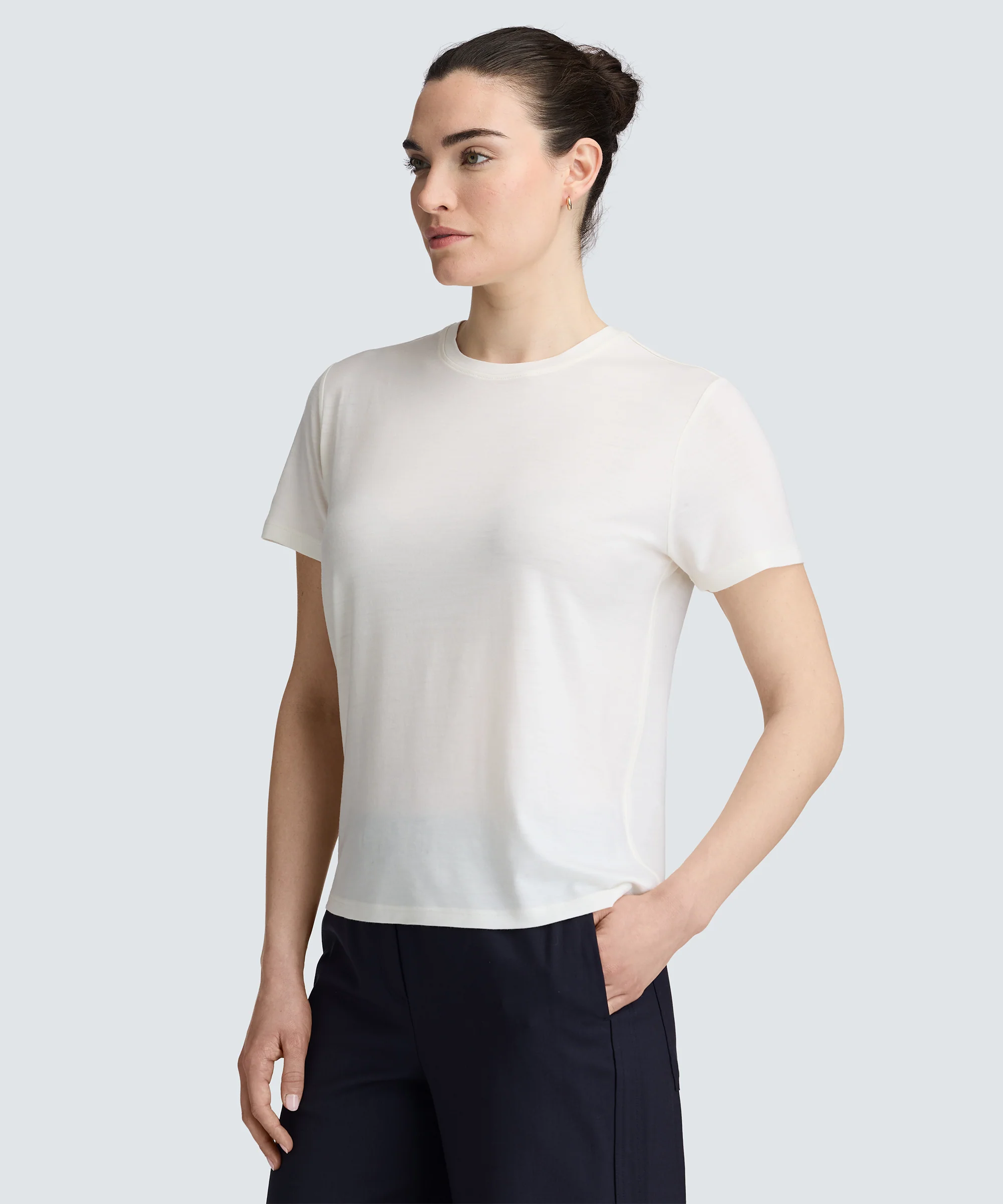 Women's Merino Crew Neck T-Shirt - Image 66