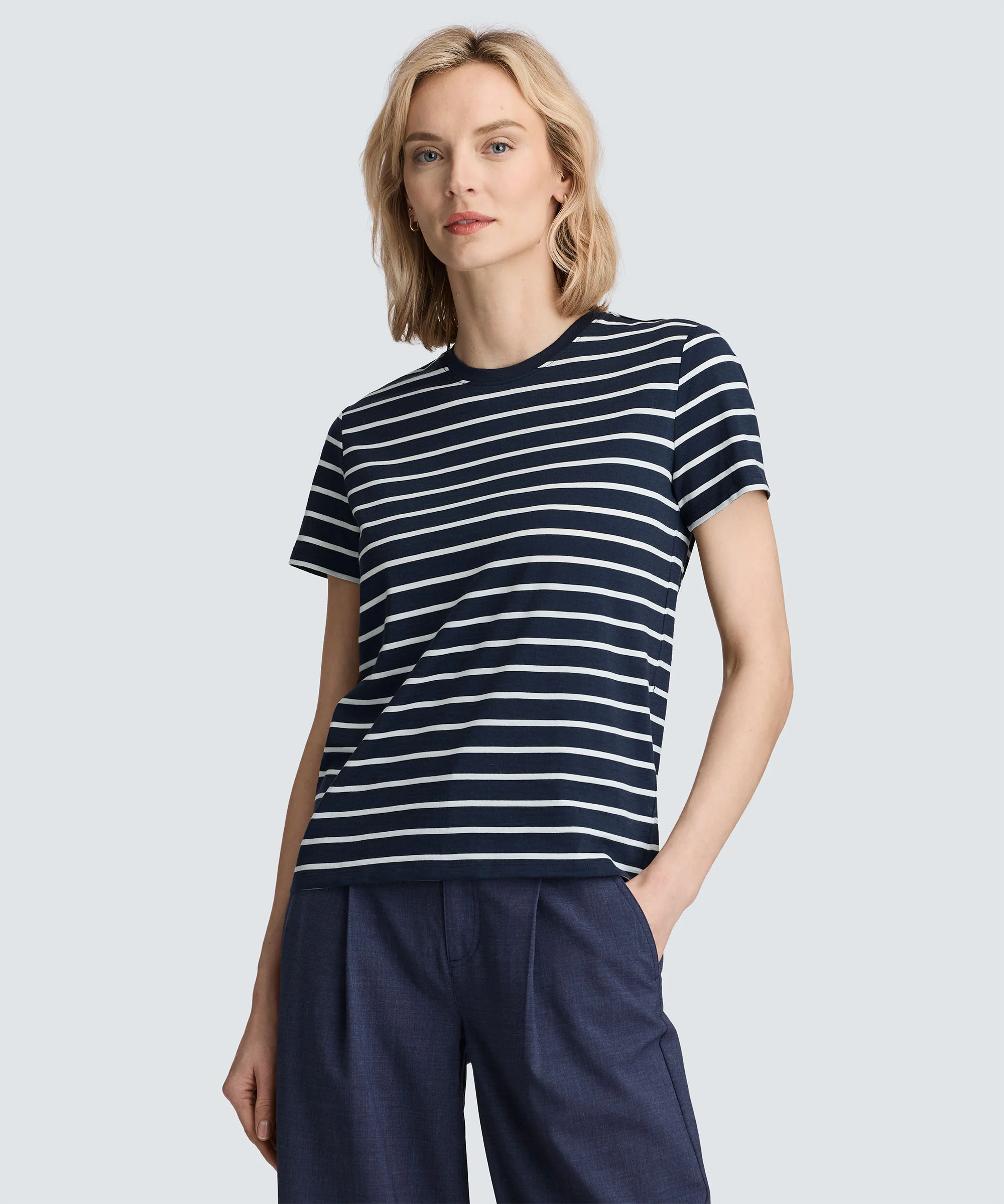 Women's Merino Crew Neck T-Shirt - Image 70