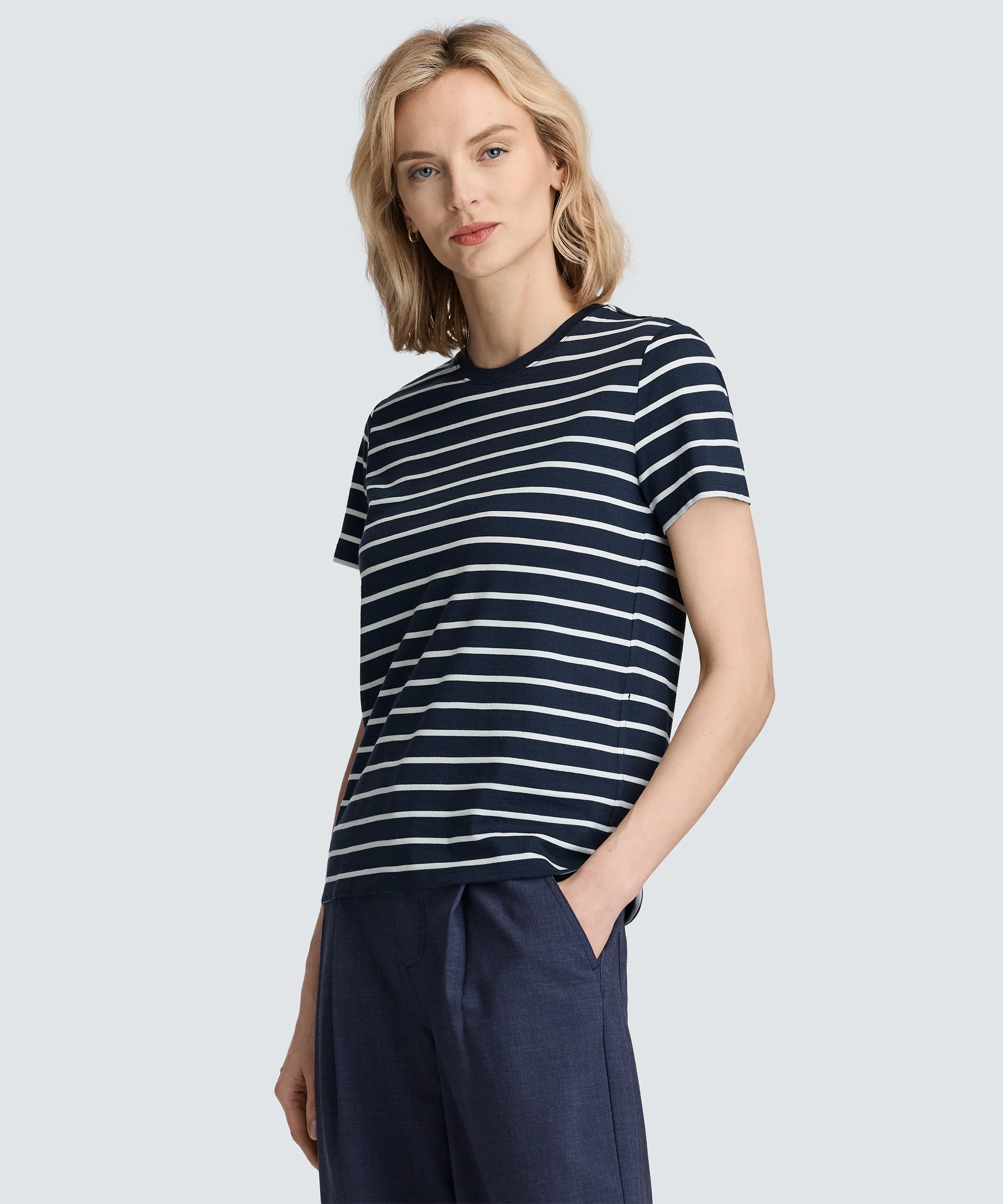 Women's Merino Crew Neck T-Shirt - Image 73