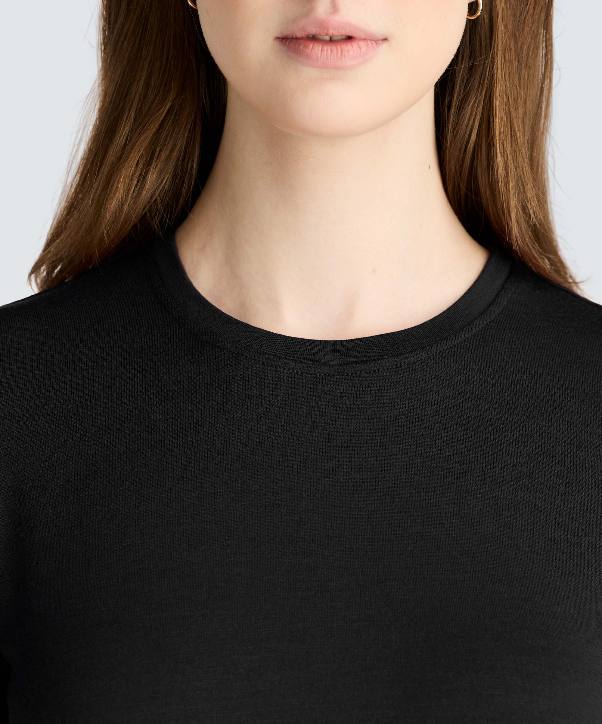 Women's Merino Crew Neck T-Shirt - Image 8