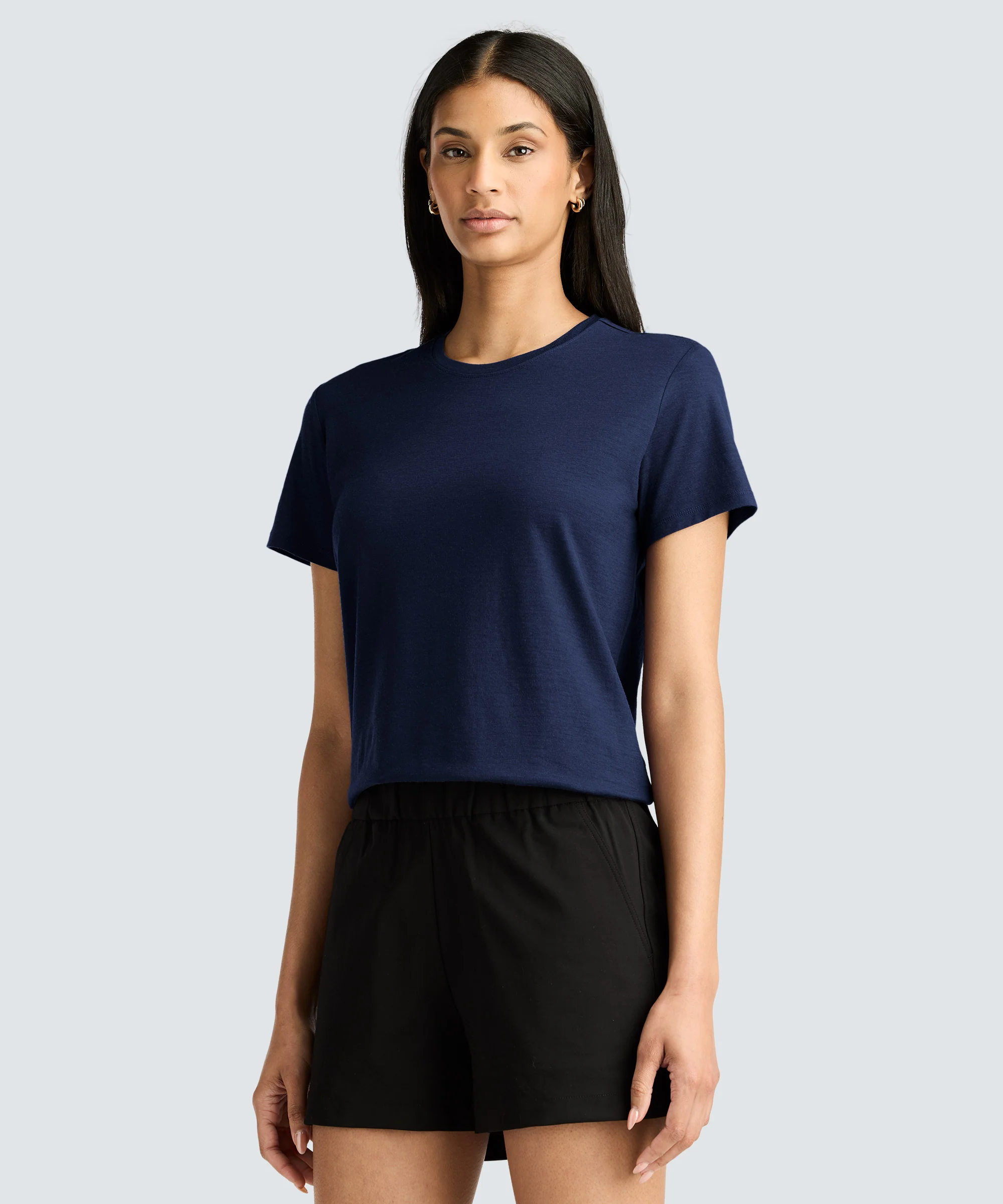 Women's Merino Crew Neck T-Shirt - Image 82