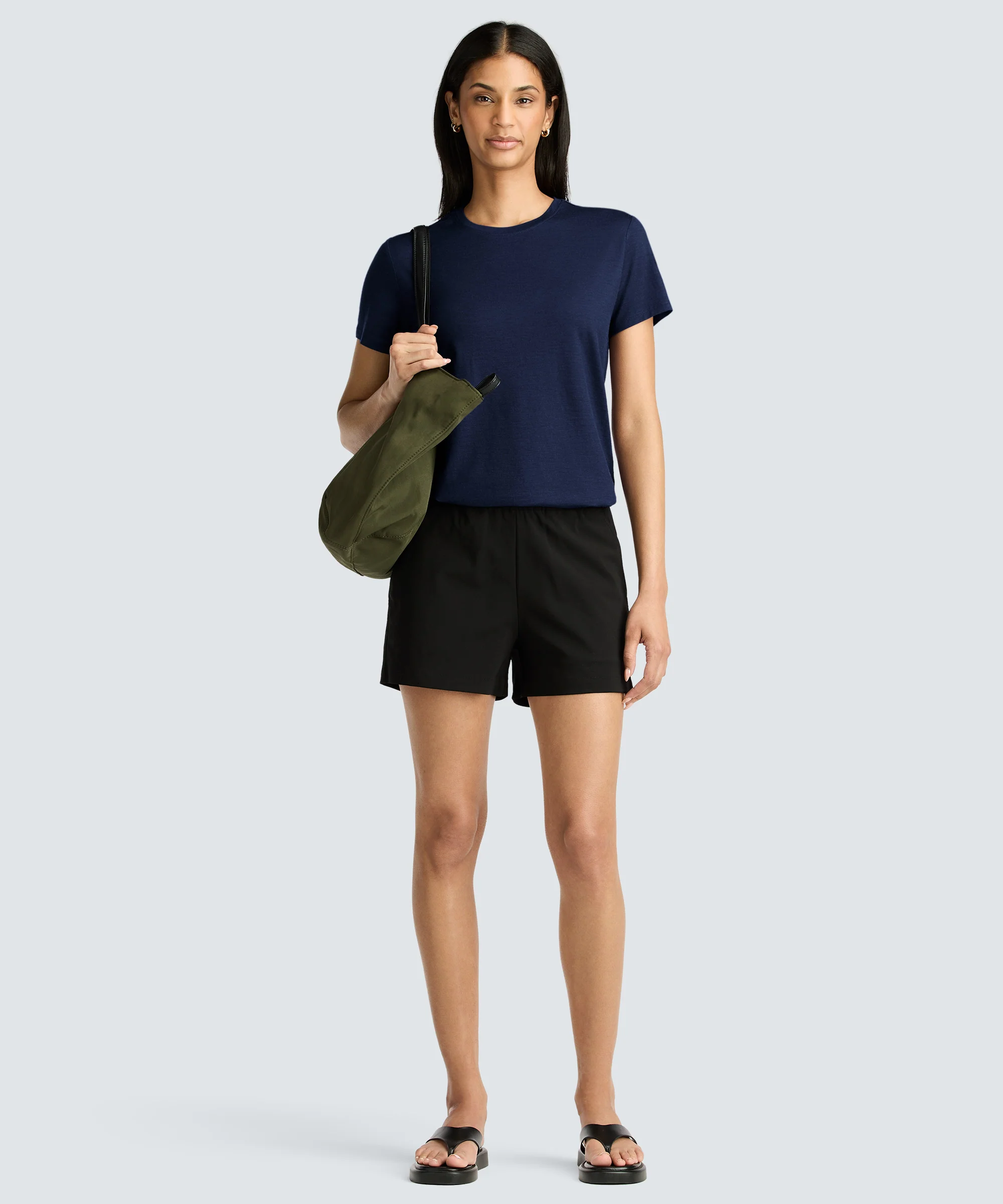 Women's Merino Crew Neck T-Shirt - Image 83