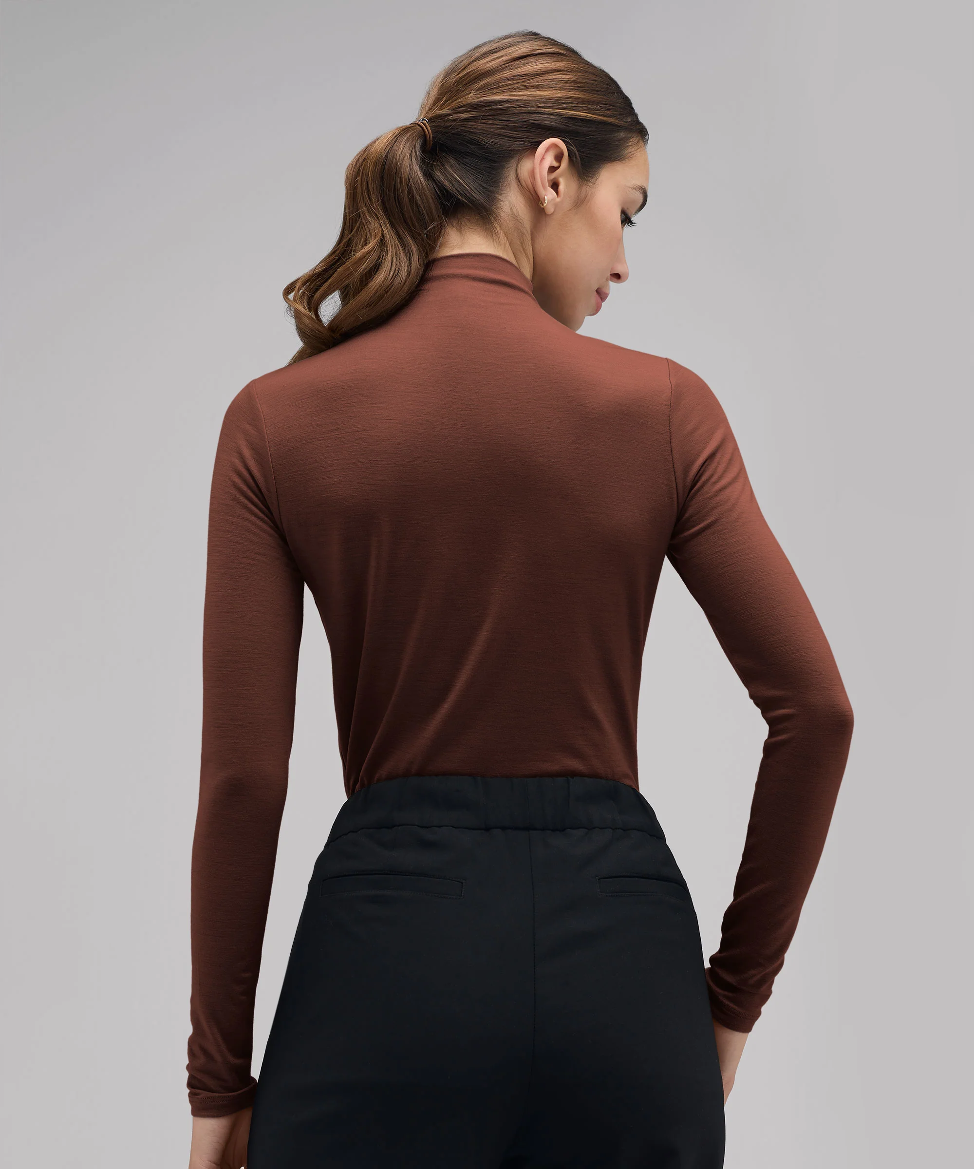 Women's Merino Mock Neck Top - Image 21