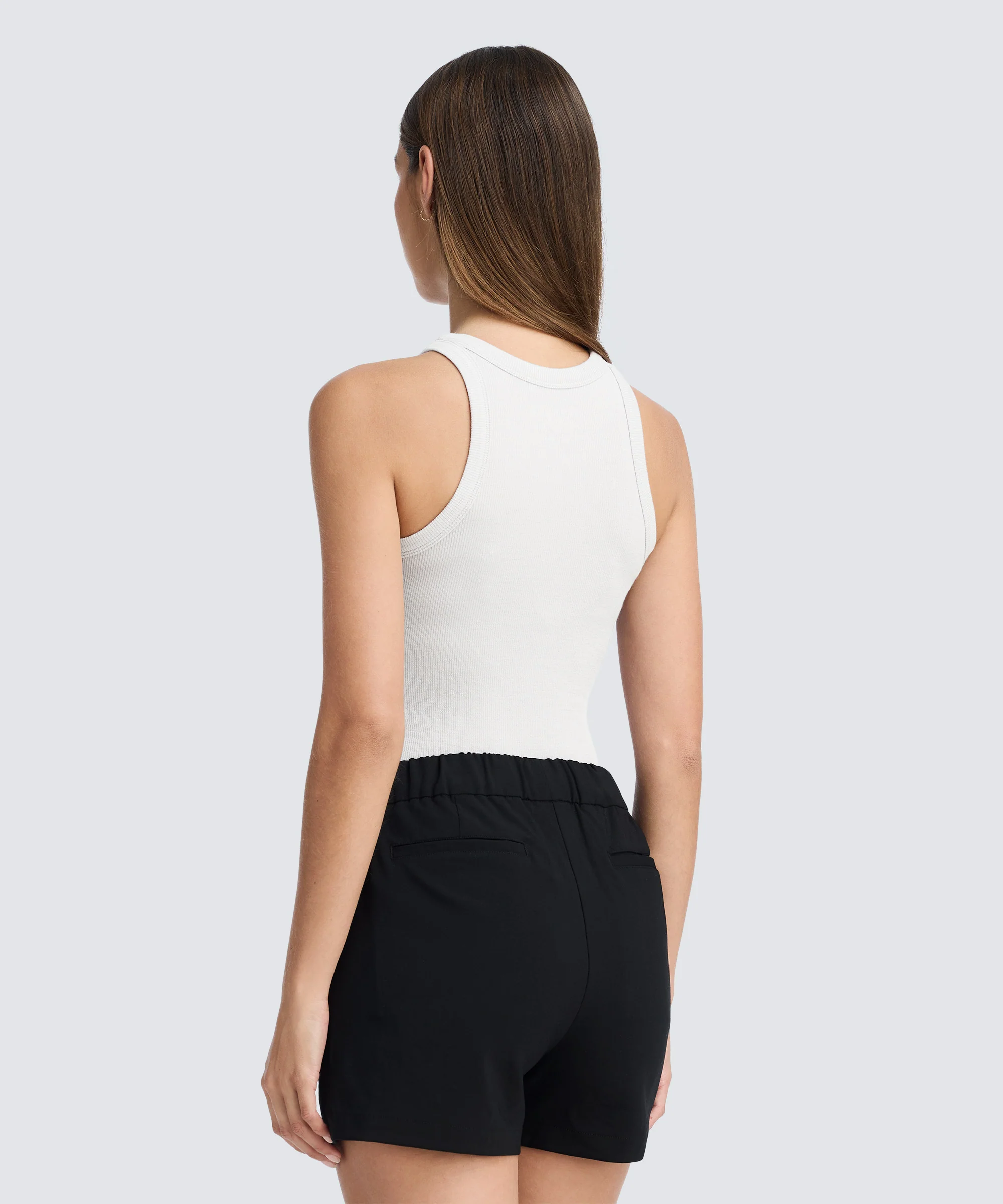 Women's Merino Rib Racer Tank - Image 10