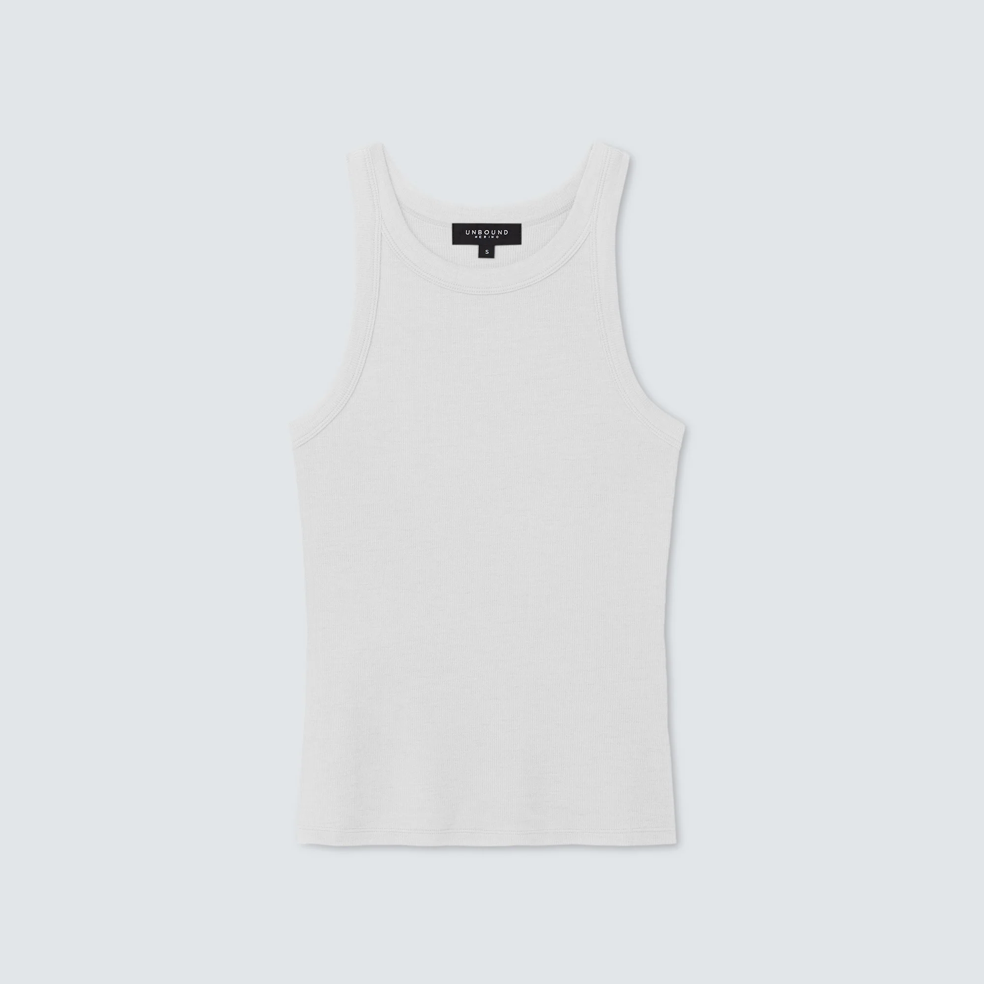 Women's Merino Rib Racer Tank - Image 11
