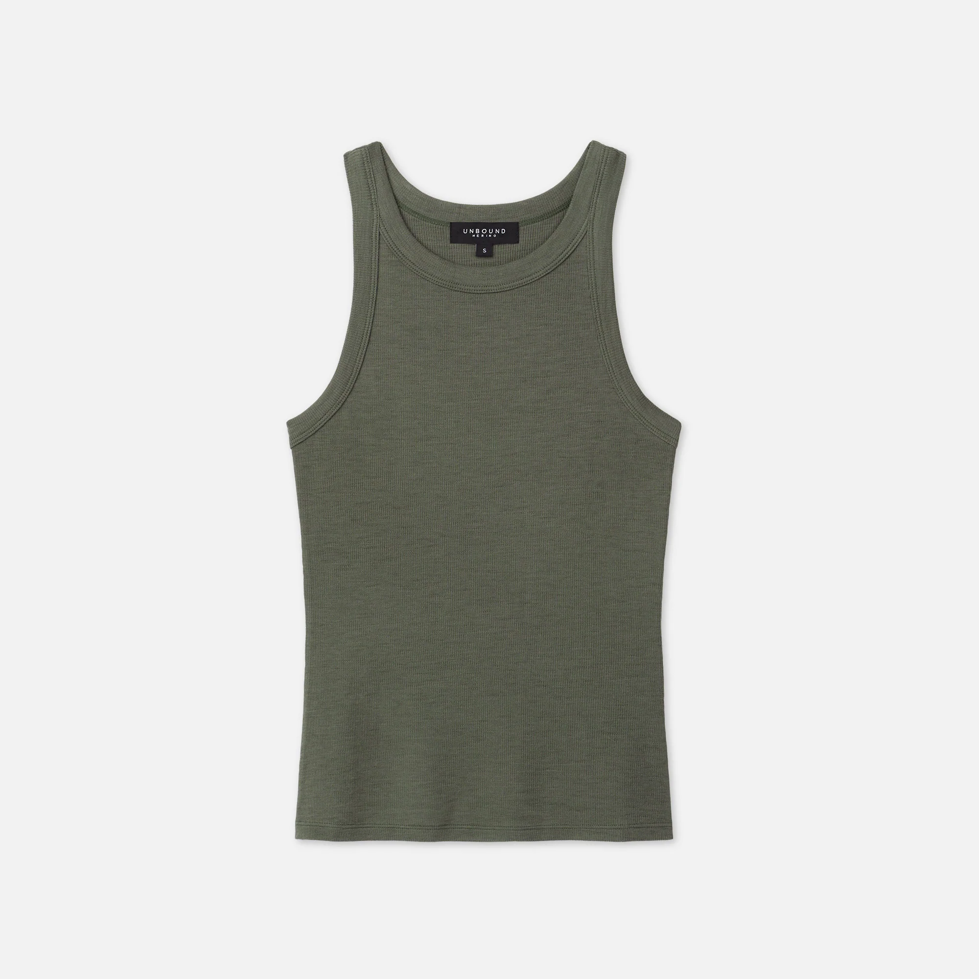 Women's Merino Rib Racer Tank - Image 23