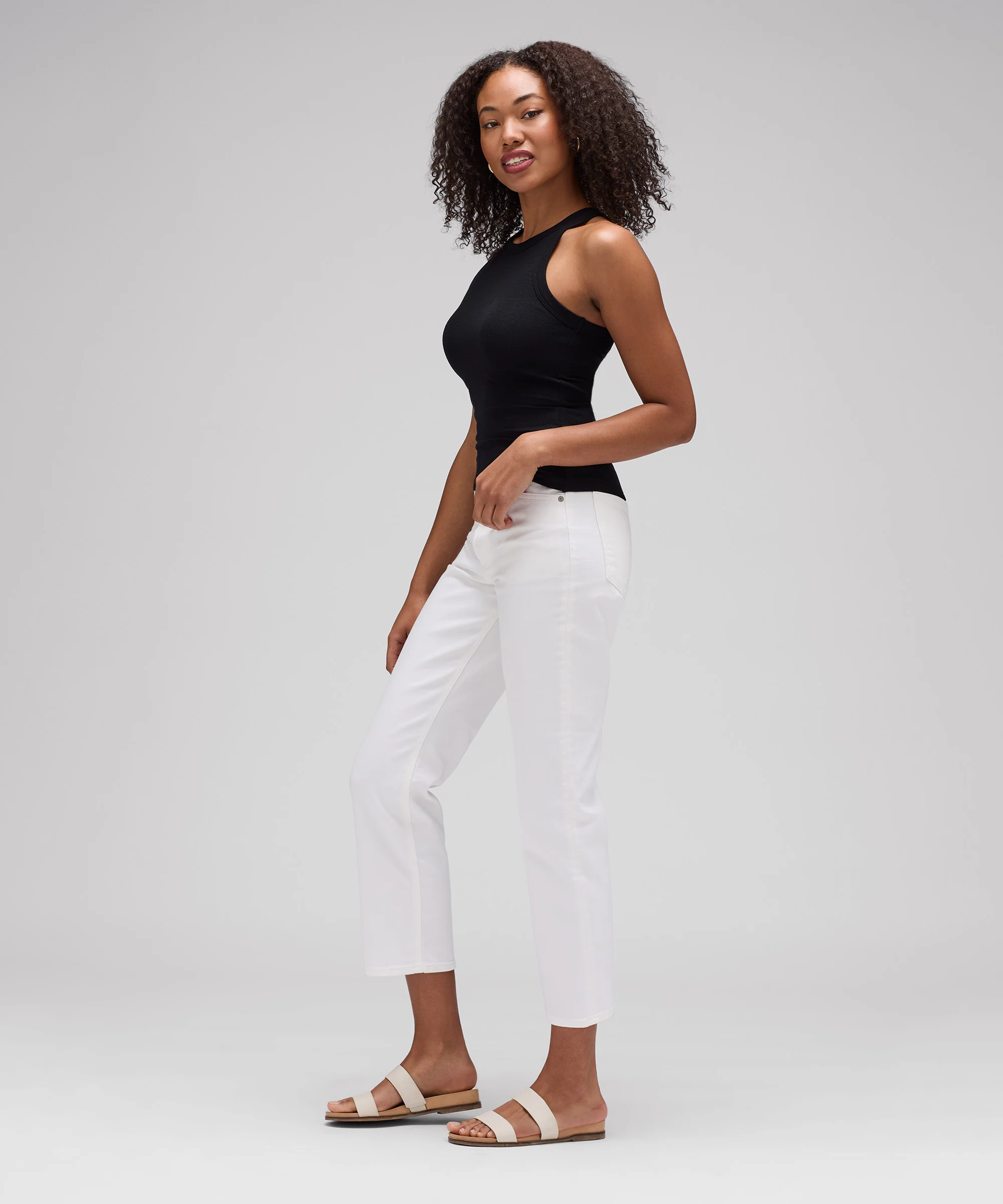 Women's Merino Rib Racer Tank - Image 26