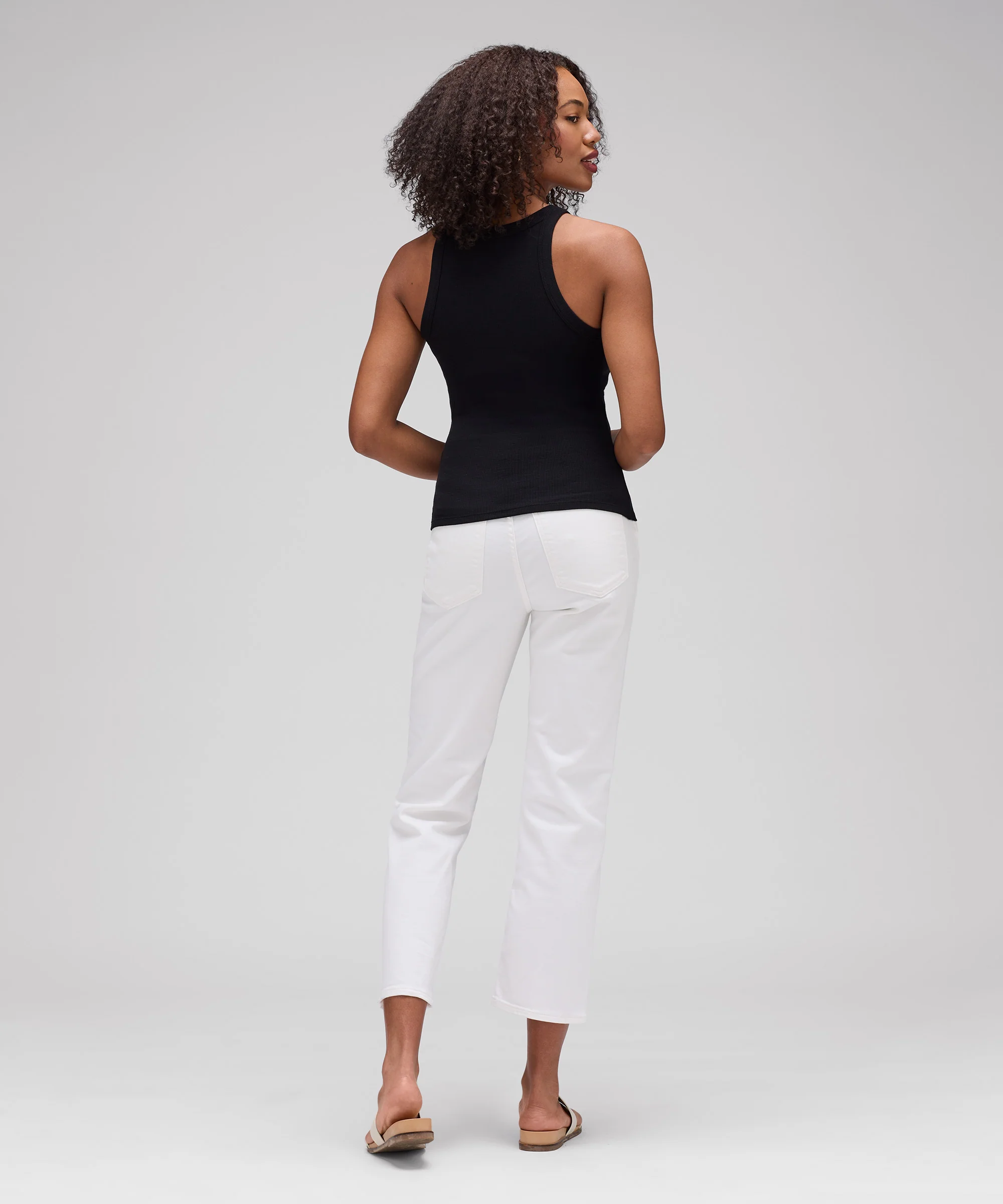 Women's Merino Rib Racer Tank - Image 28