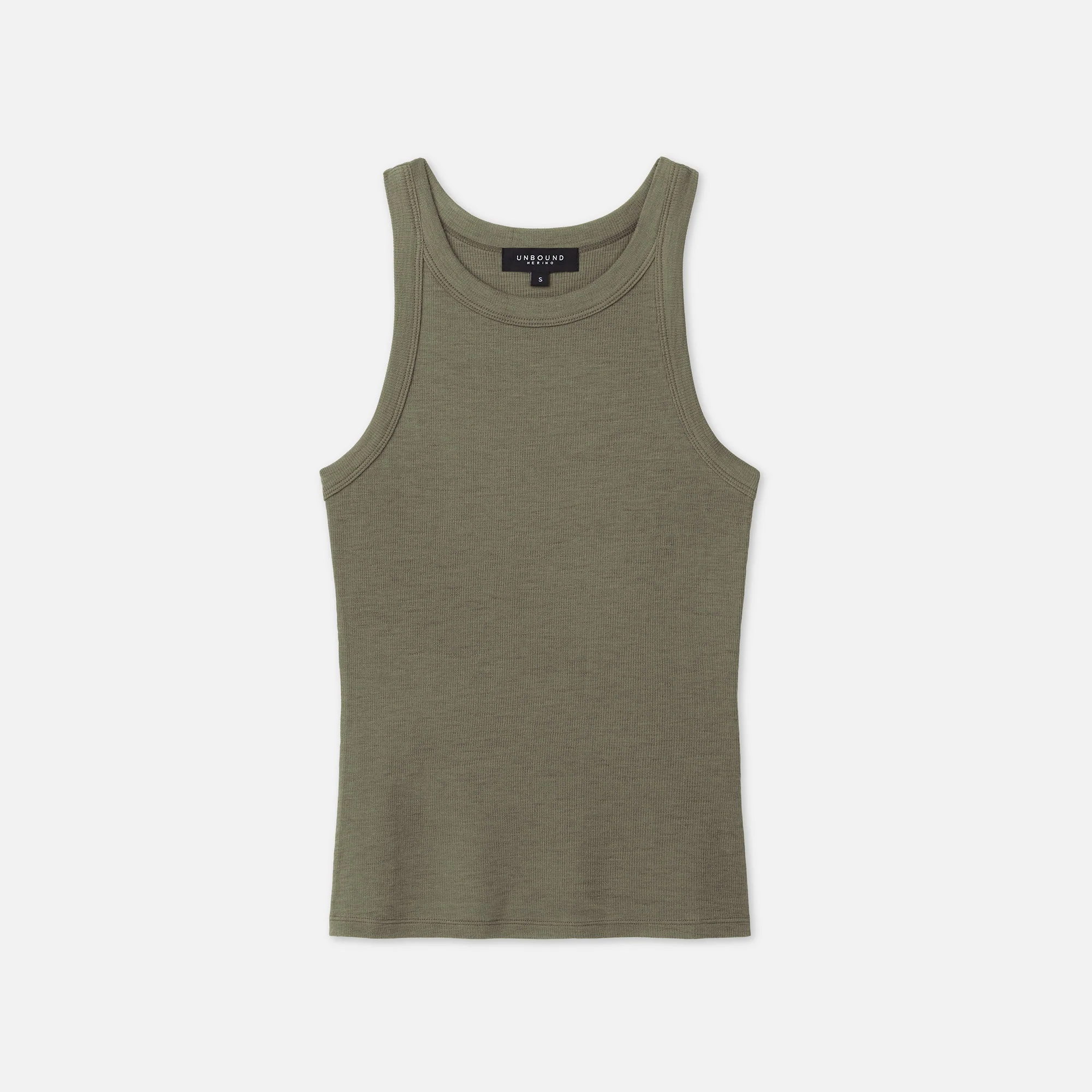 Women's Merino Rib Racer Tank - Image 35