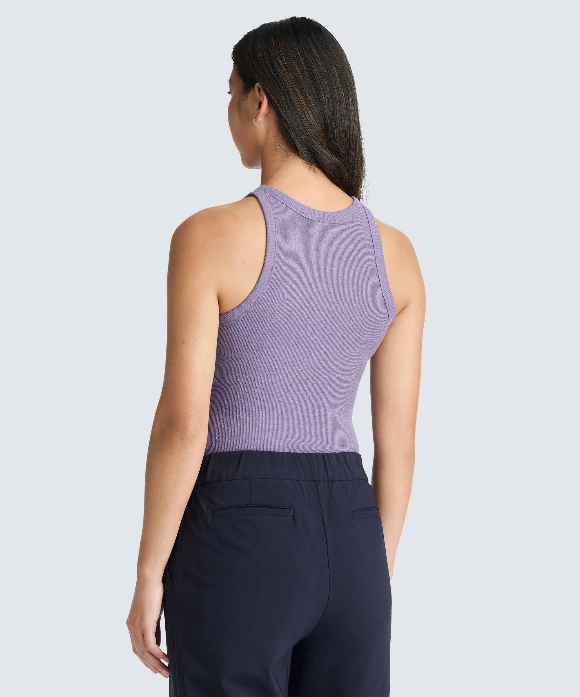 Women's Merino Rib Racer Tank - Image 46