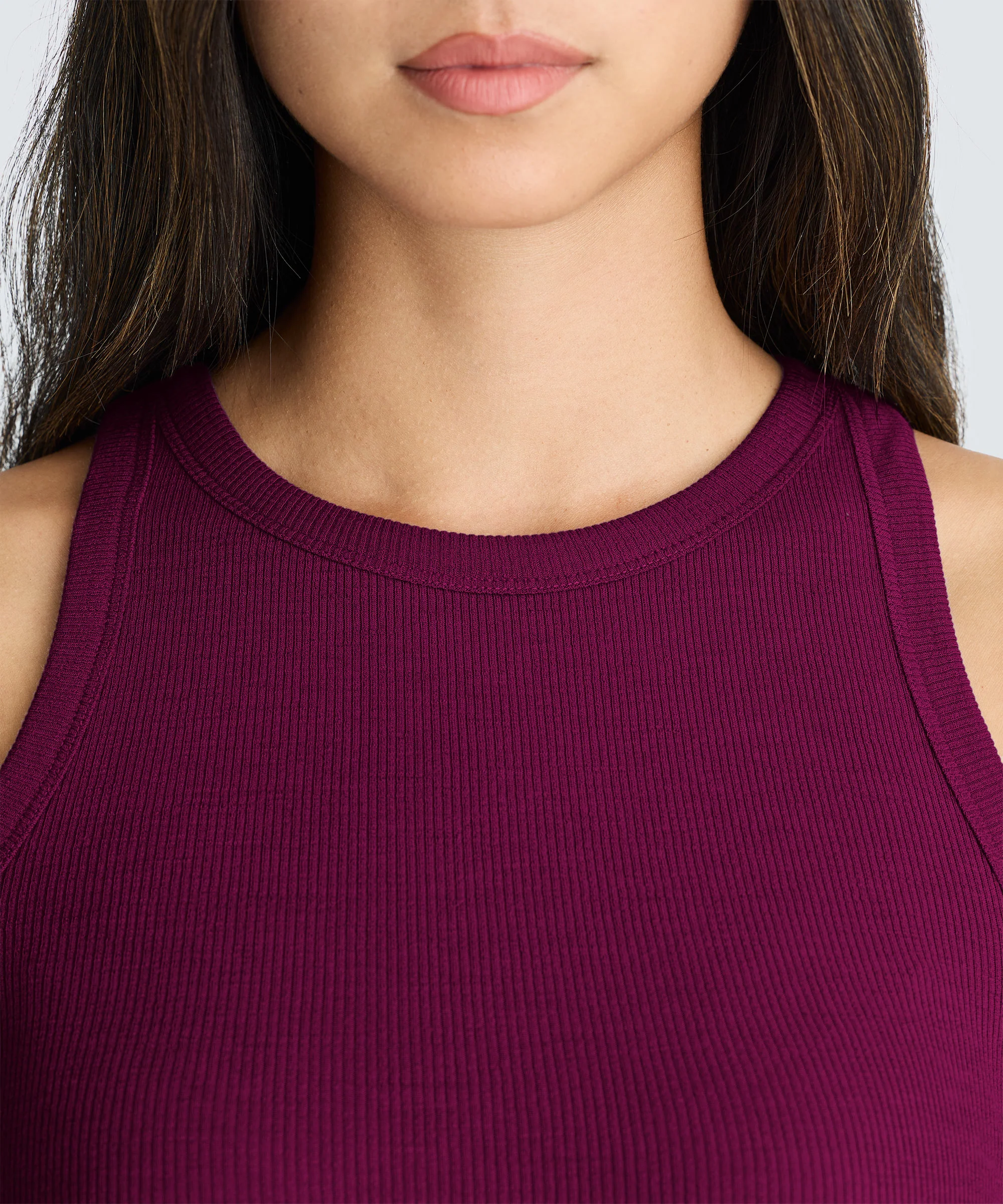 Women's Merino Rib Racer Tank - Image 51