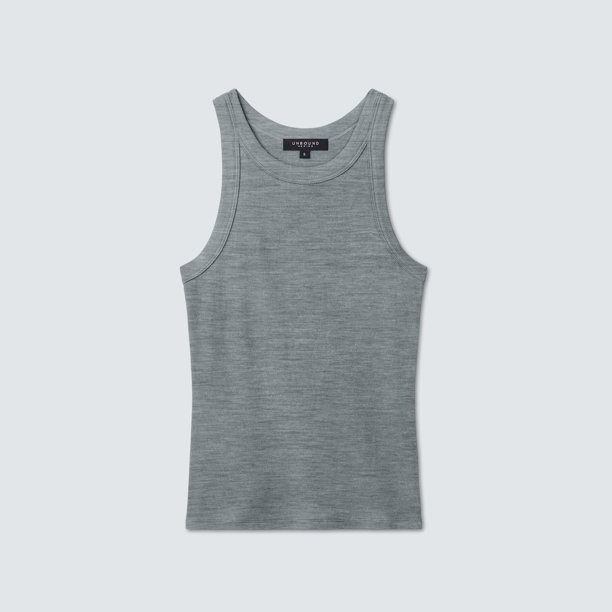 Women's Merino Rib Racer Tank - Image 6