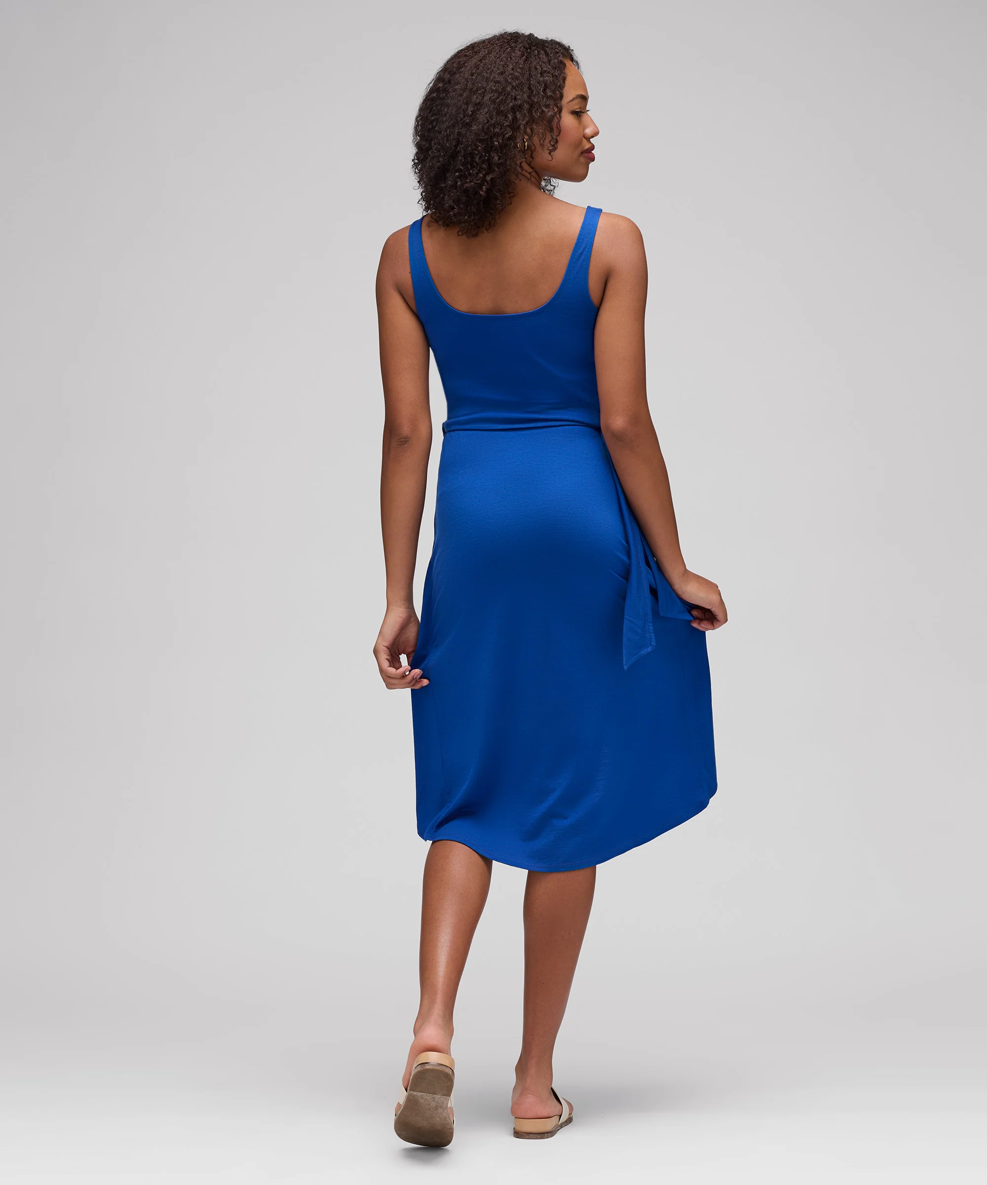 Women's Merino Tie Dress - Image 11