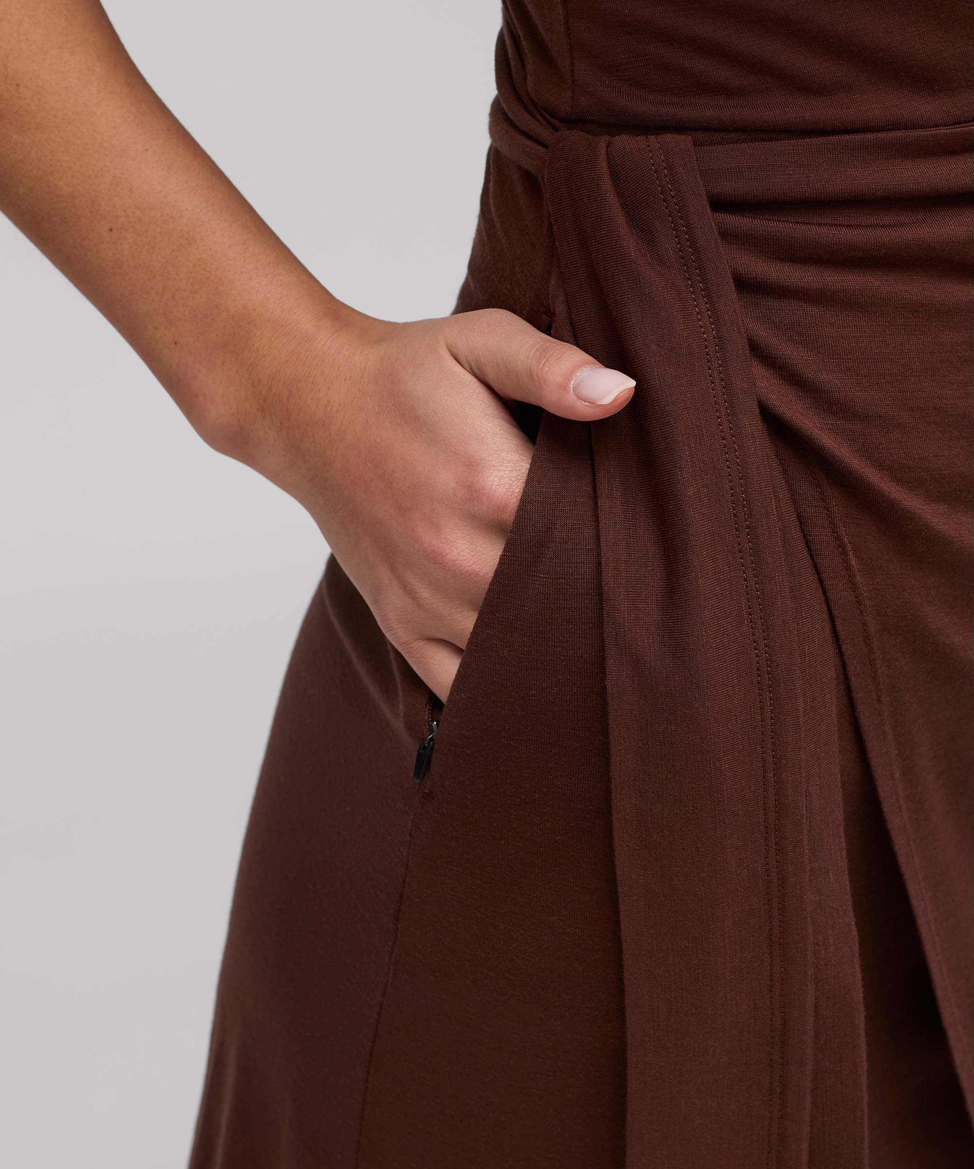 Women's Merino Tie Dress - Image 20