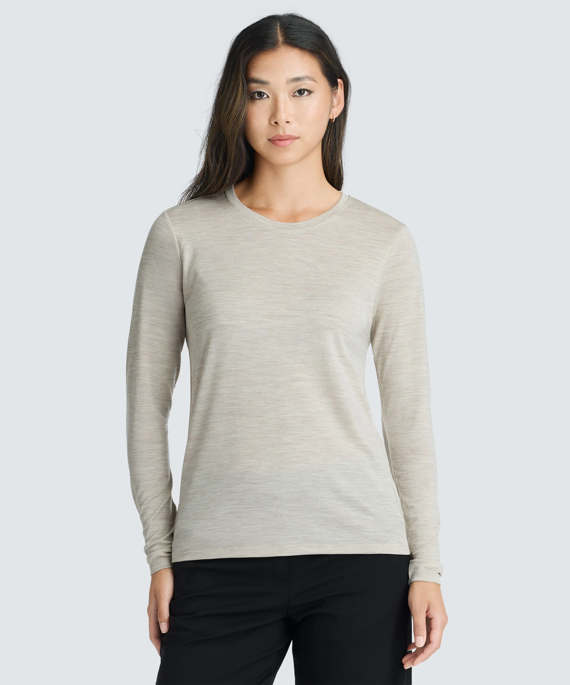 Women's Long Sleeve Merino Crew - Image 12