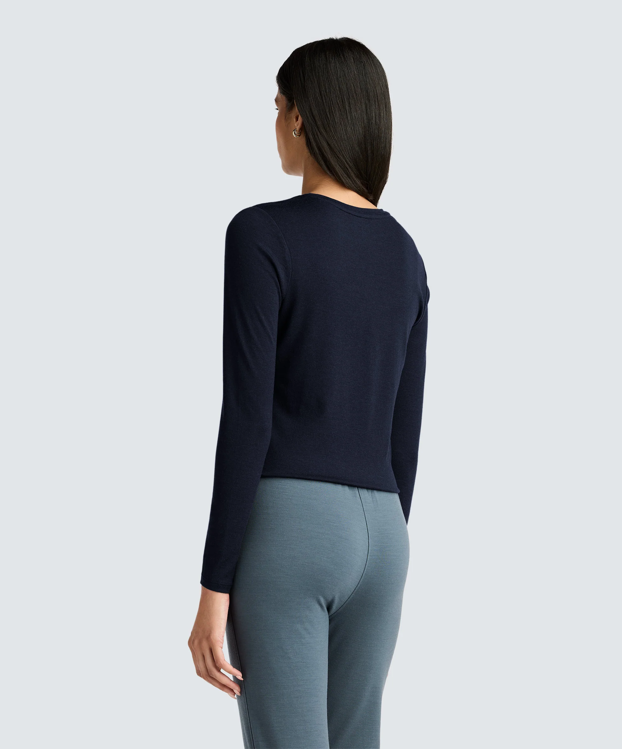 Women's Long Sleeve Merino Crew - Image 26