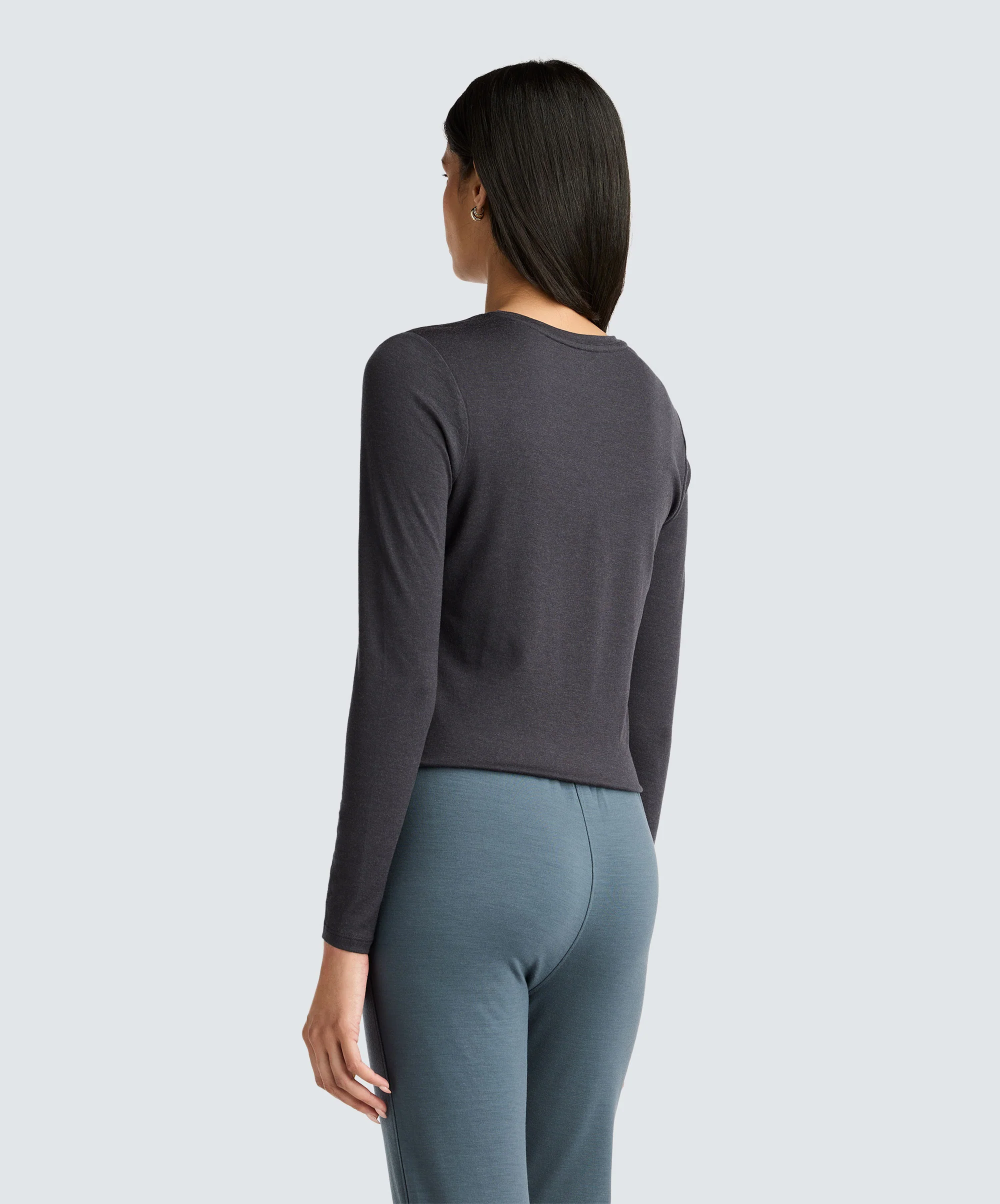 Women's Long Sleeve Merino Crew - Image 42