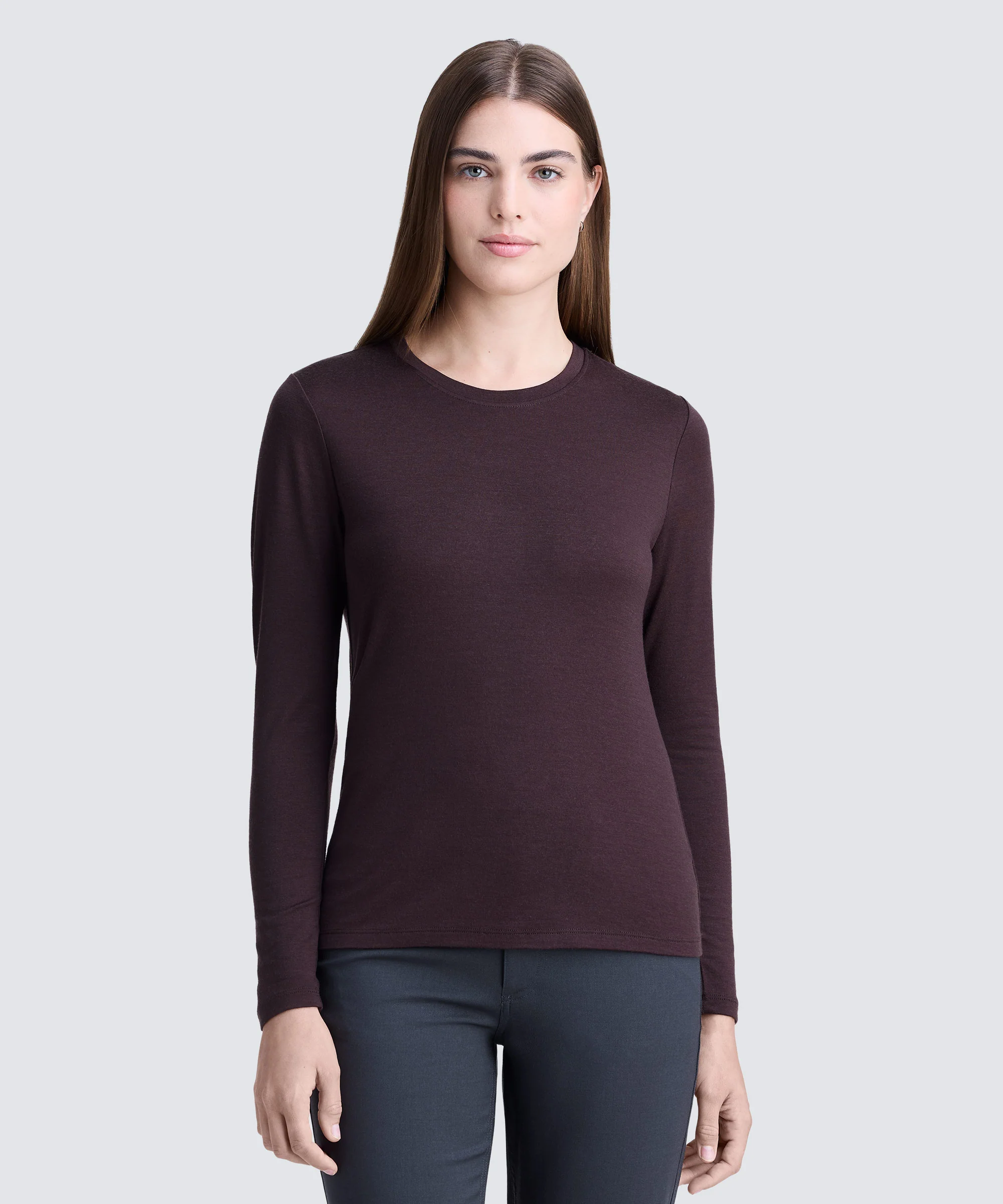 Women's Long Sleeve Merino Crew - Image 49