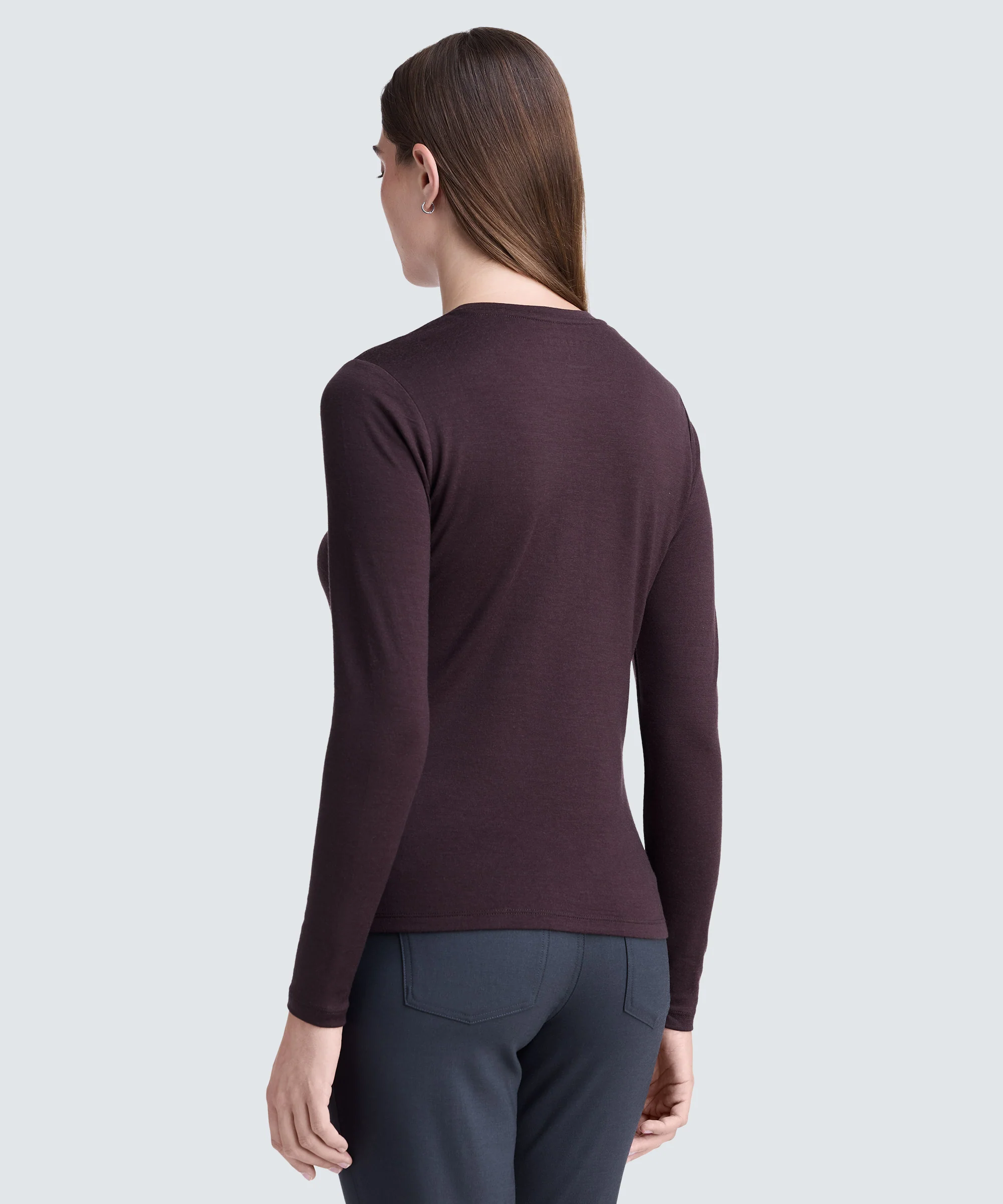 Women's Long Sleeve Merino Crew - Image 52