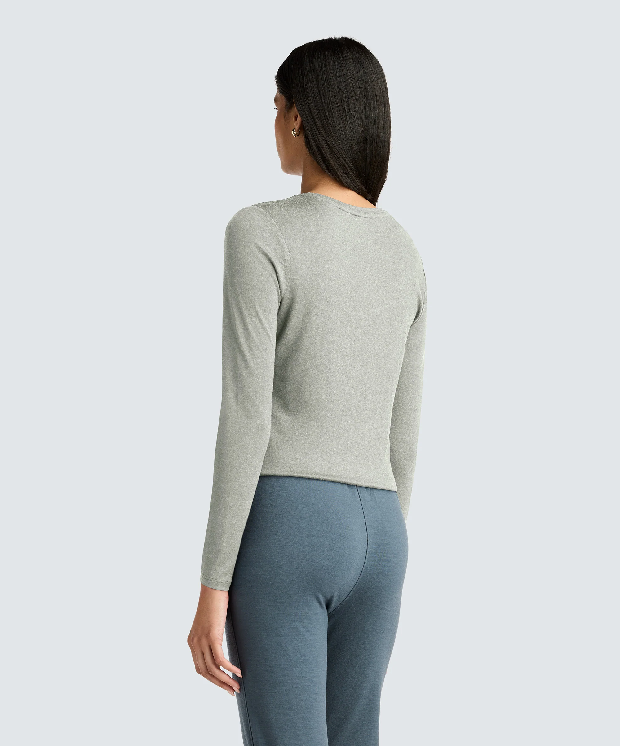 Women's Long Sleeve Merino Crew - Image 72