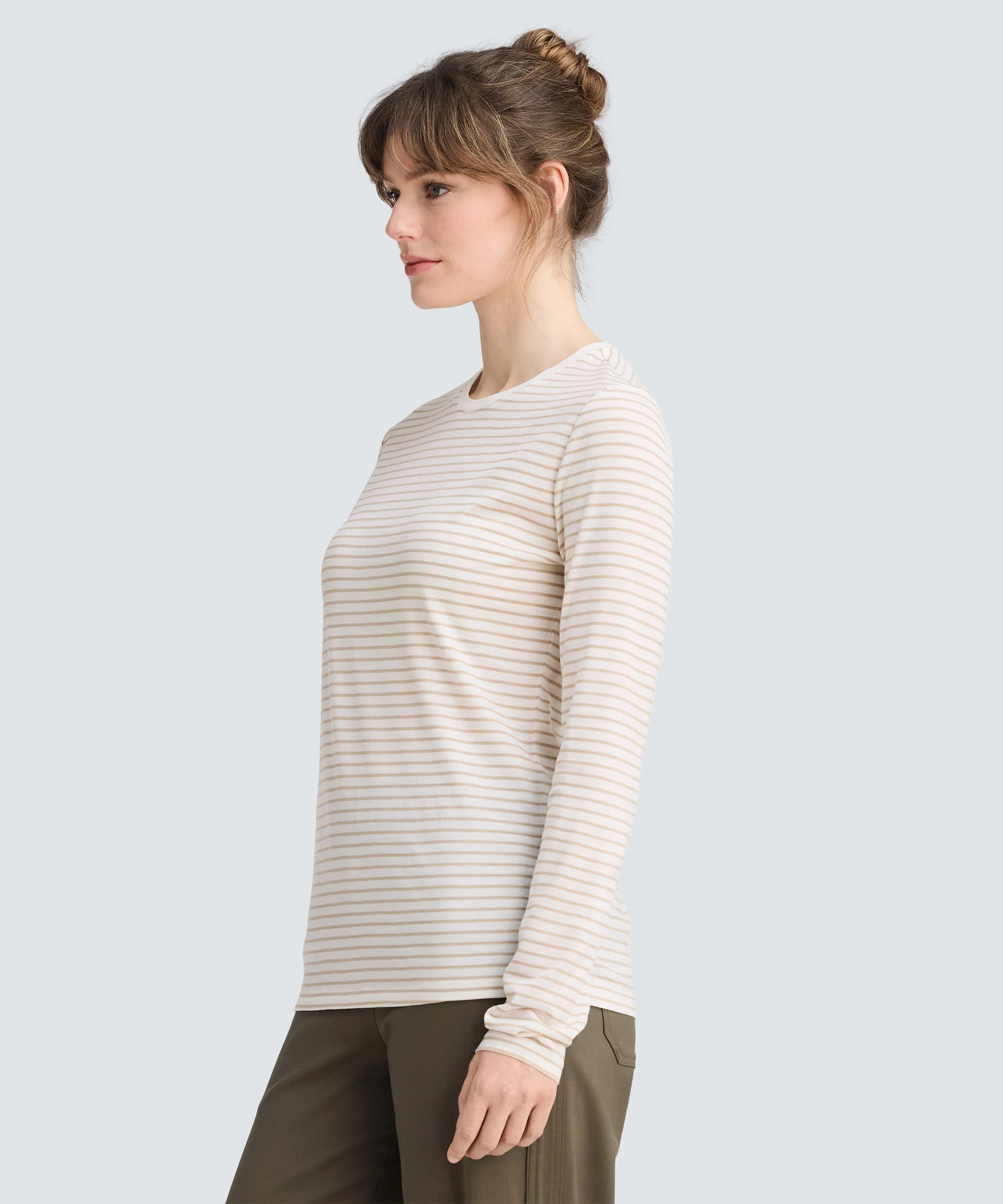 Women's Long Sleeve Merino Crew - Image 77