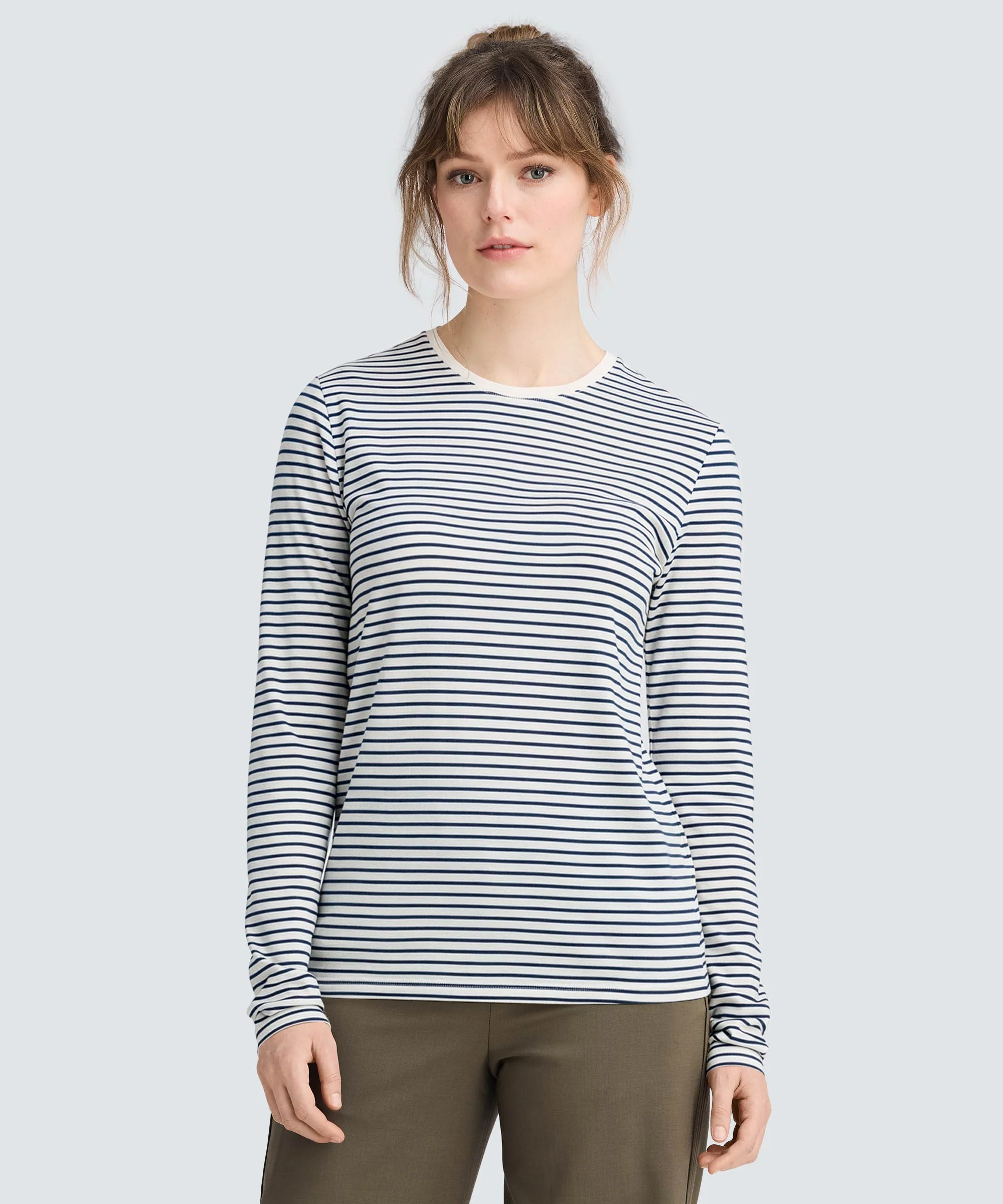 Women's Long Sleeve Merino Crew - Image 80