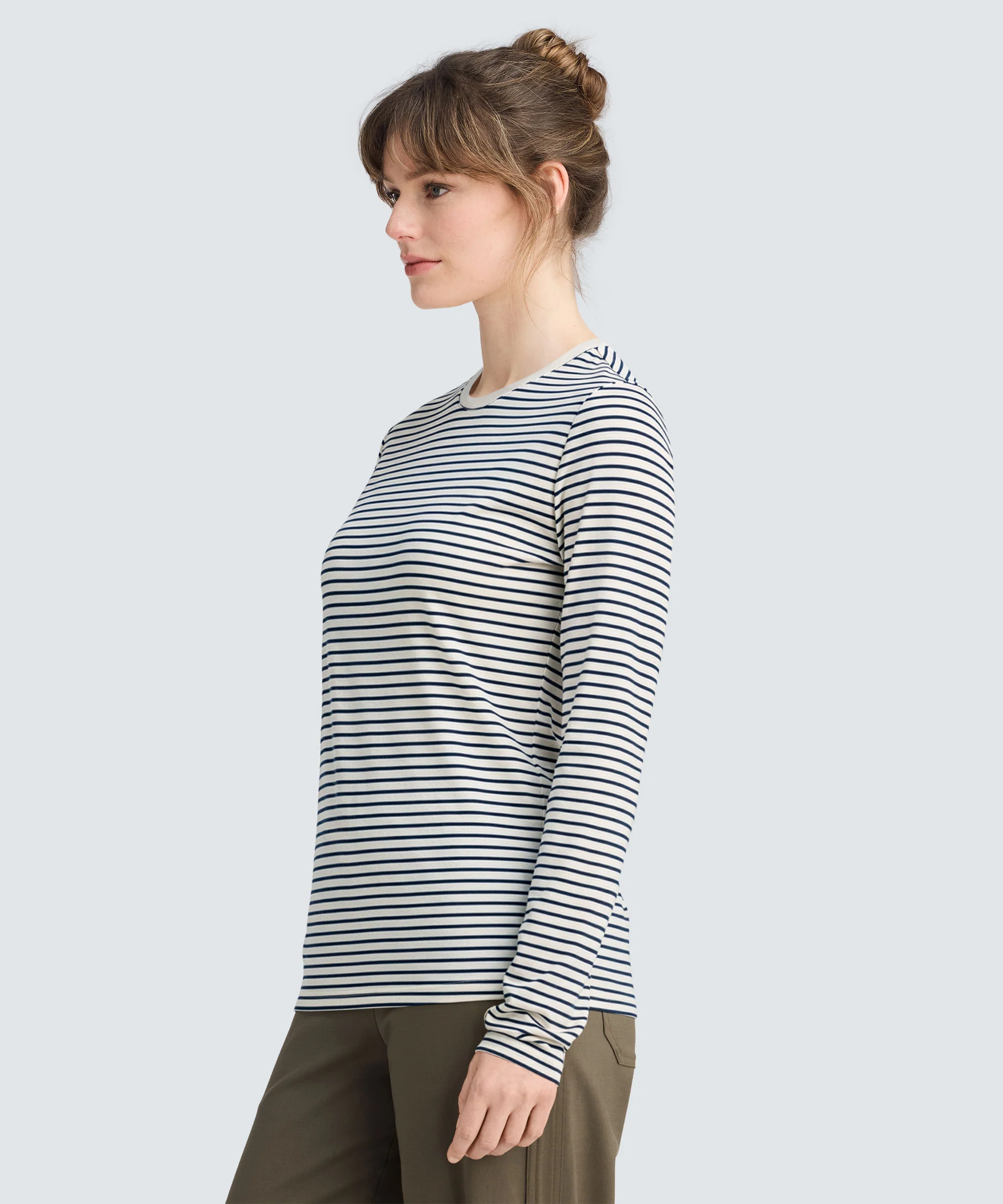 Women's Long Sleeve Merino Crew - Image 82