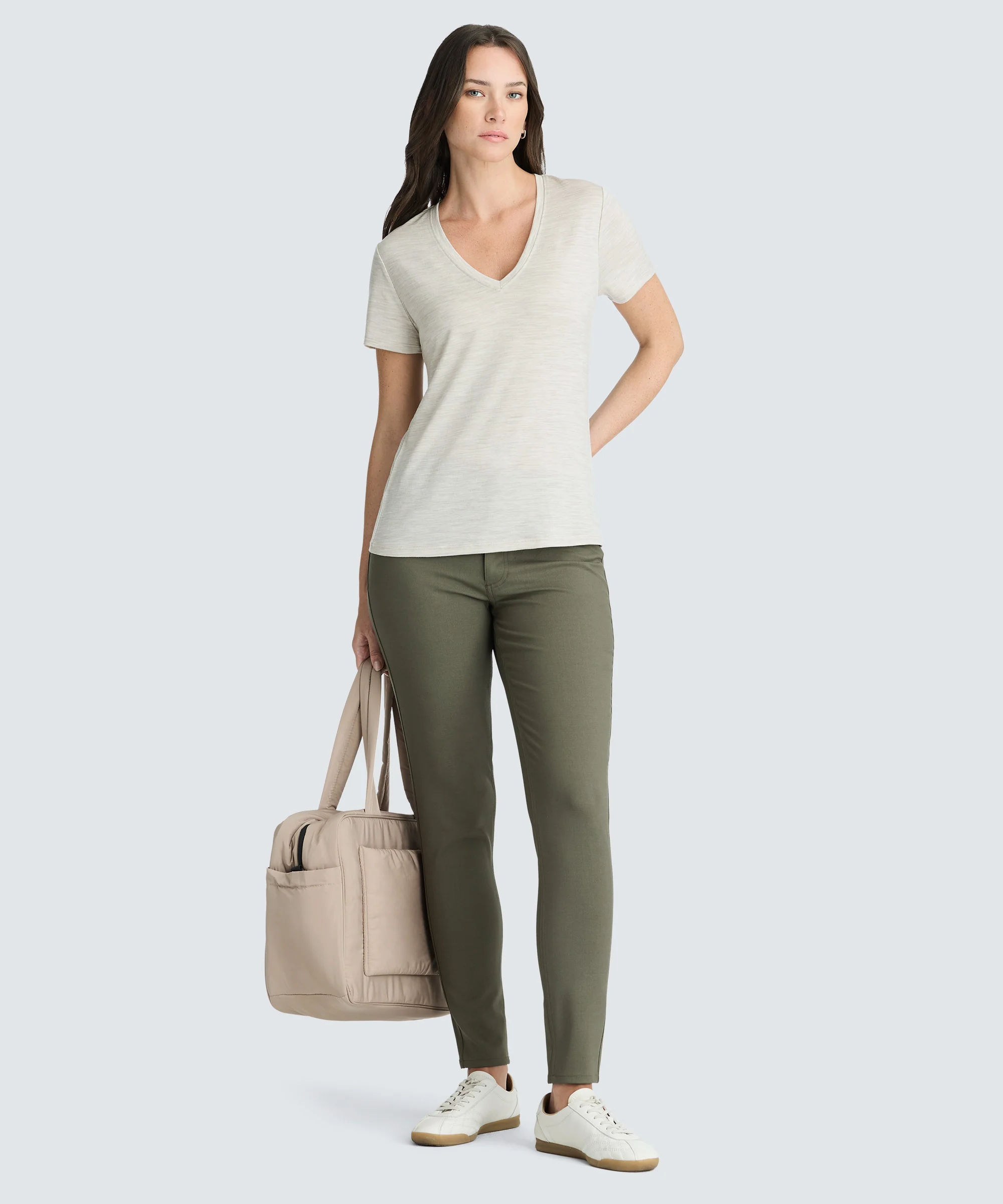 Women's Merino V-Neck T-Shirt - Image 28