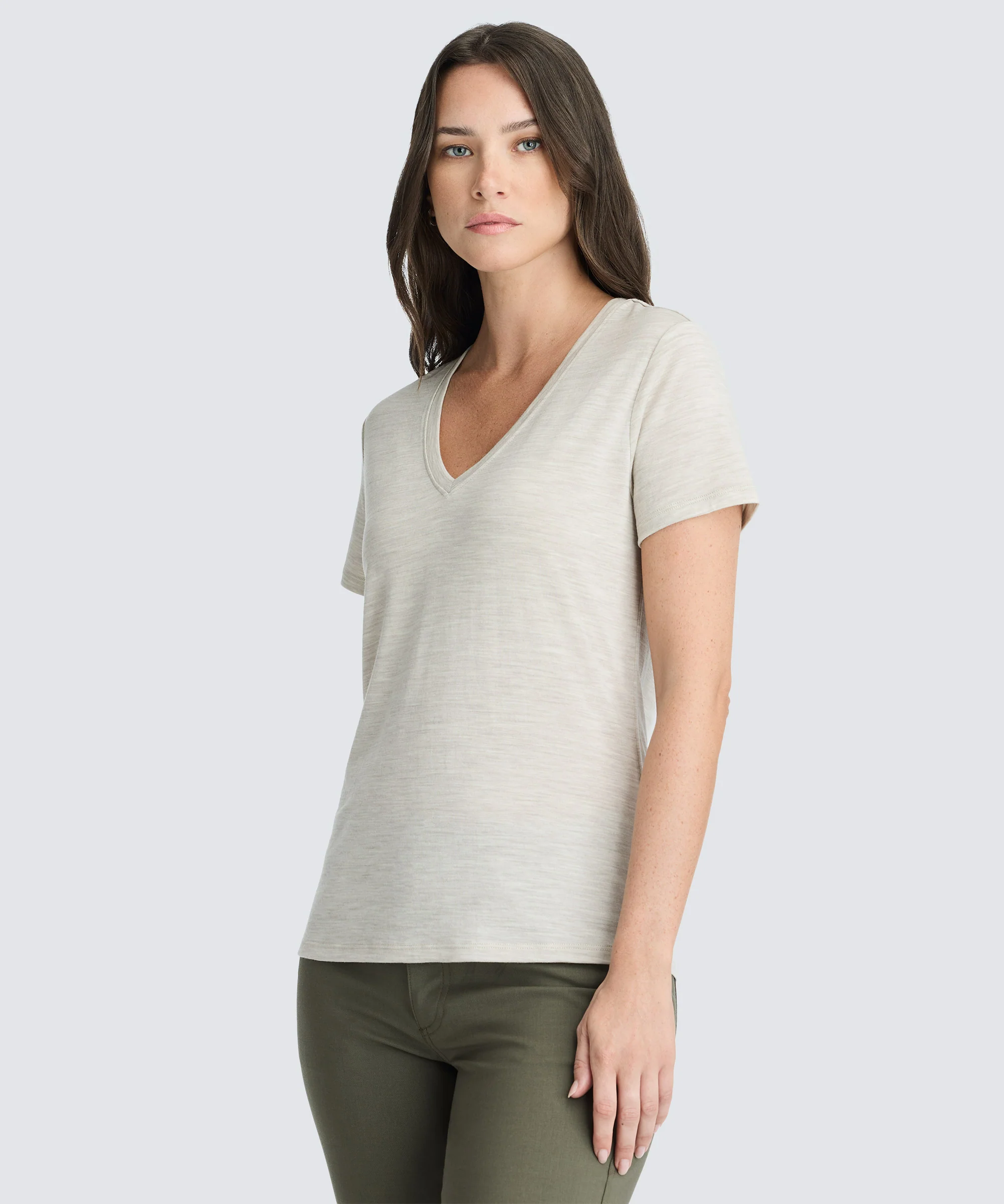 Women's Merino V-Neck T-Shirt - Image 30