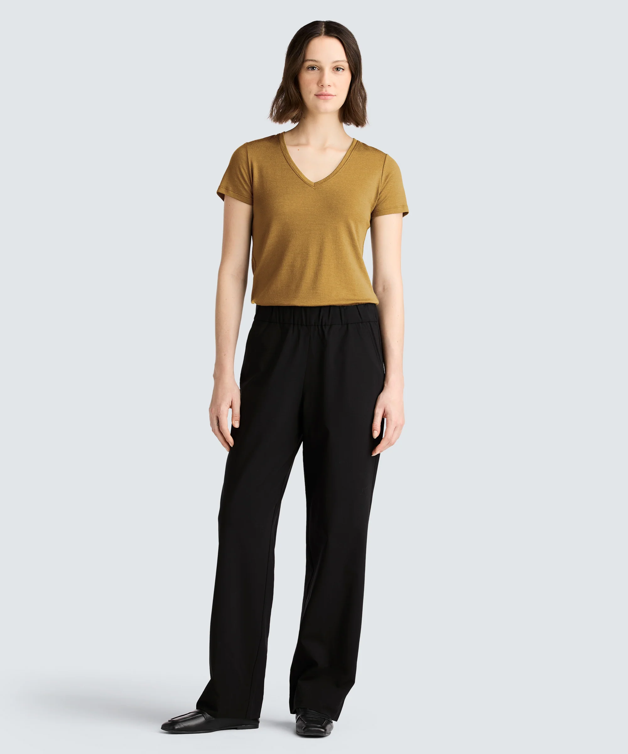 Women's Merino V-Neck T-Shirt - Image 38