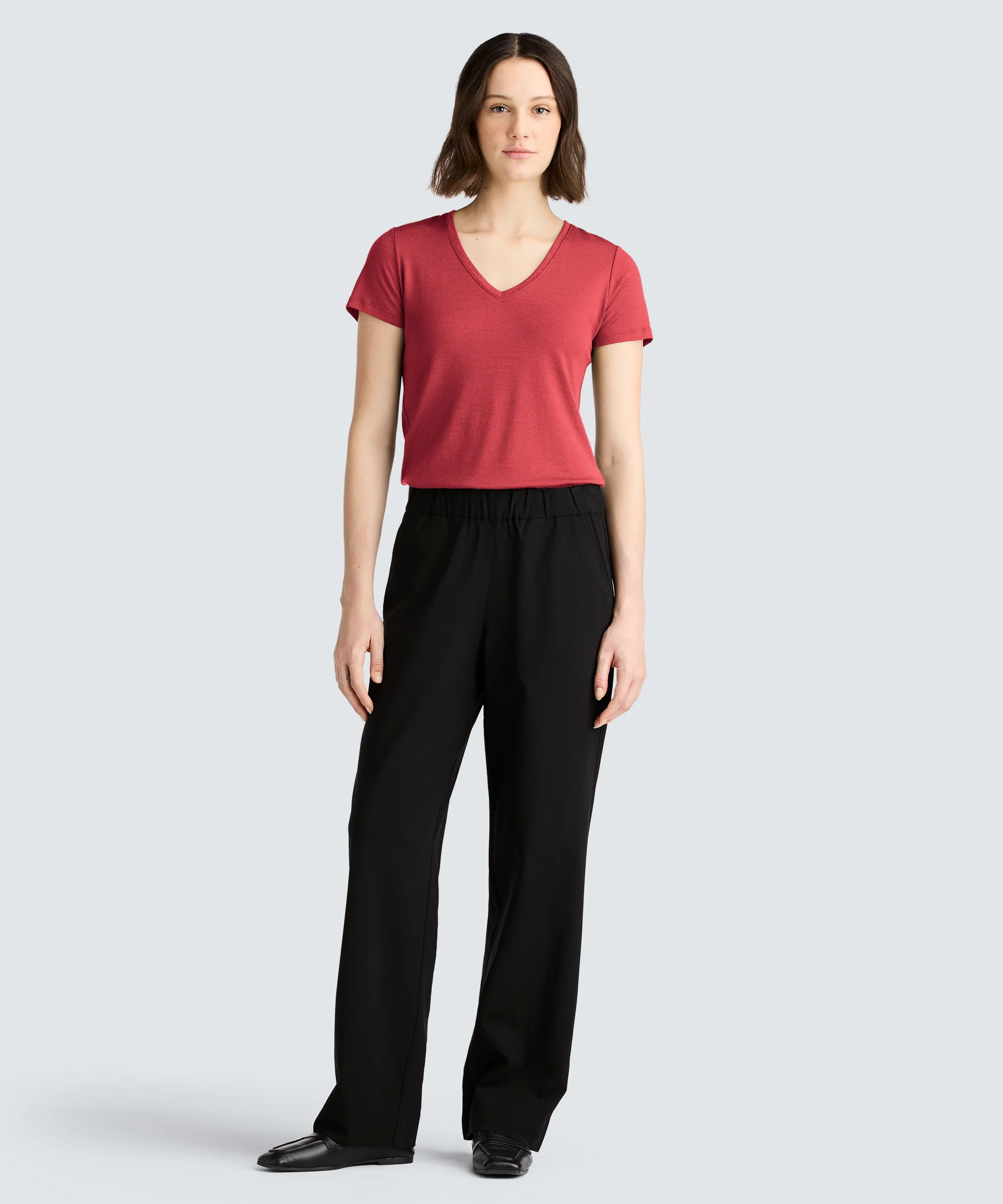 Women's Merino V-Neck T-Shirt - Image 43