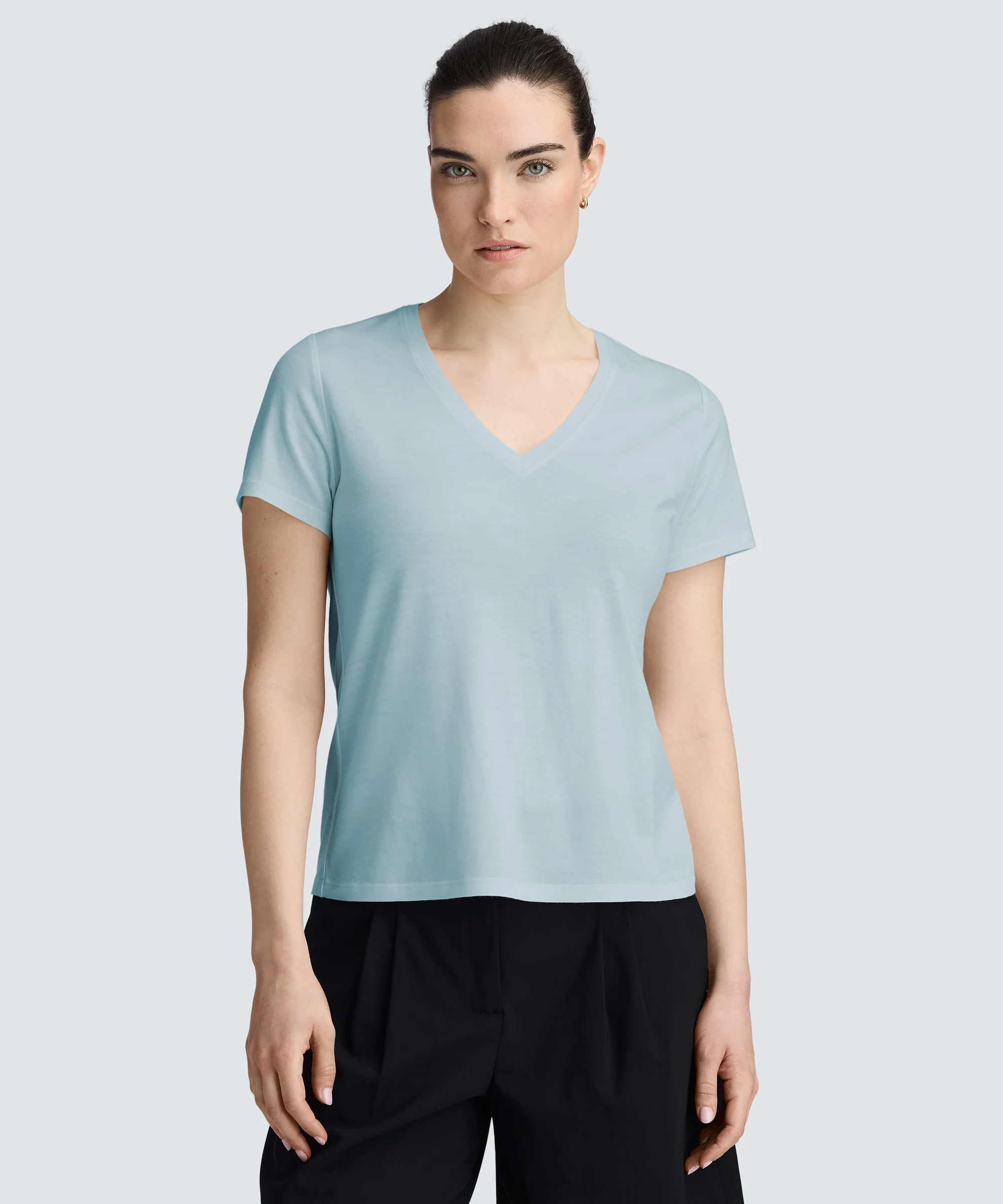 Women's Merino V-Neck T-Shirt - Image 58