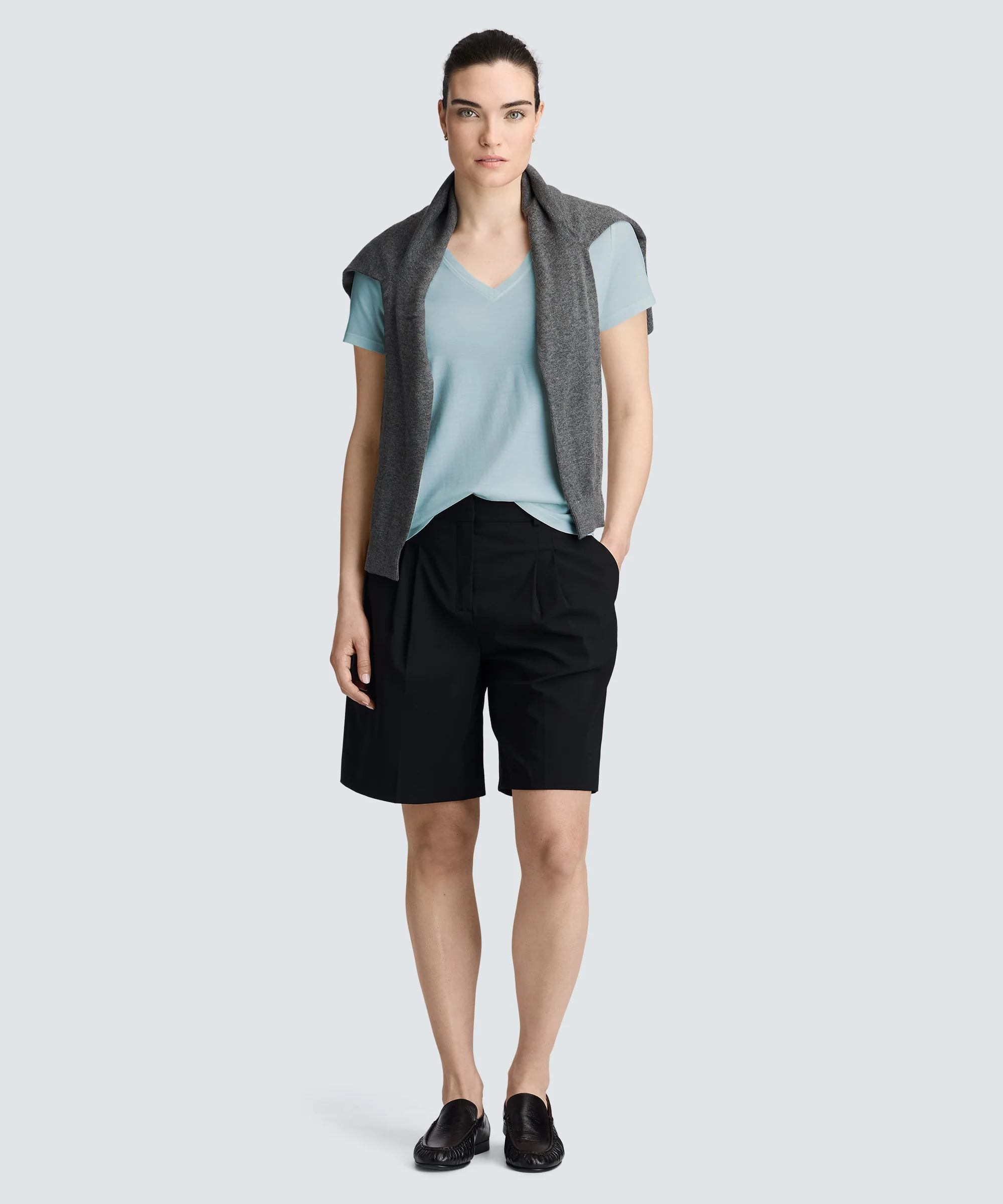 Women's Merino V-Neck T-Shirt - Image 59