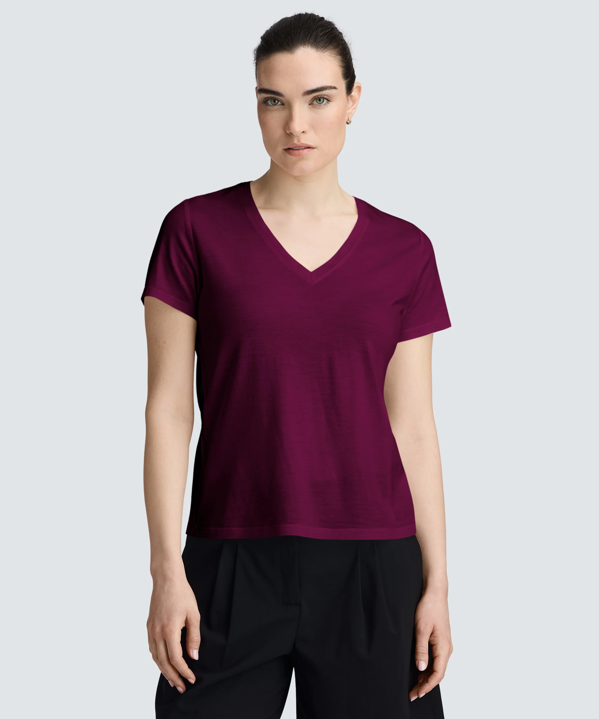 Women's Merino V-Neck T-Shirt - Image 76