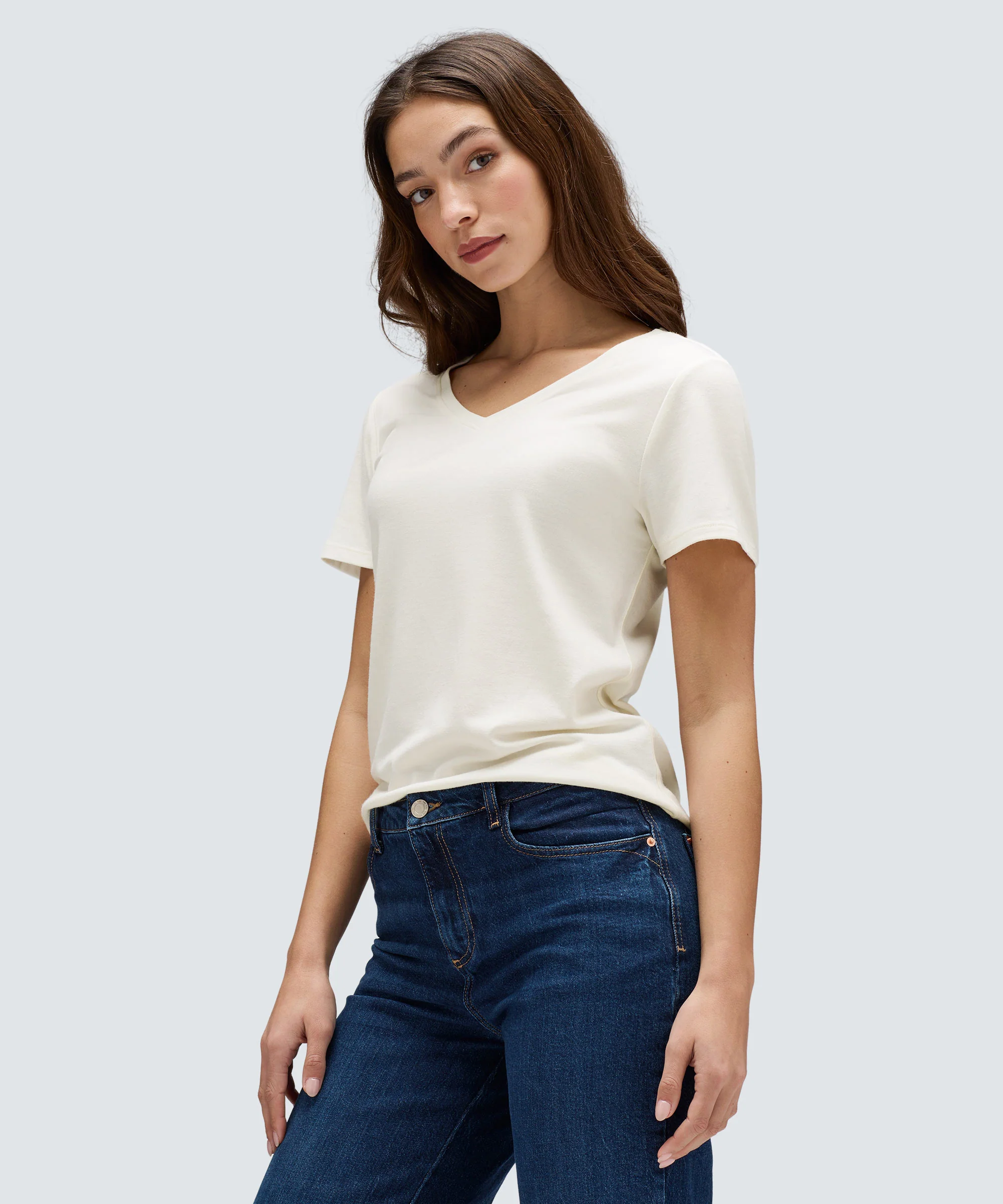 Women's Merino V-Neck T-Shirt - Image 87