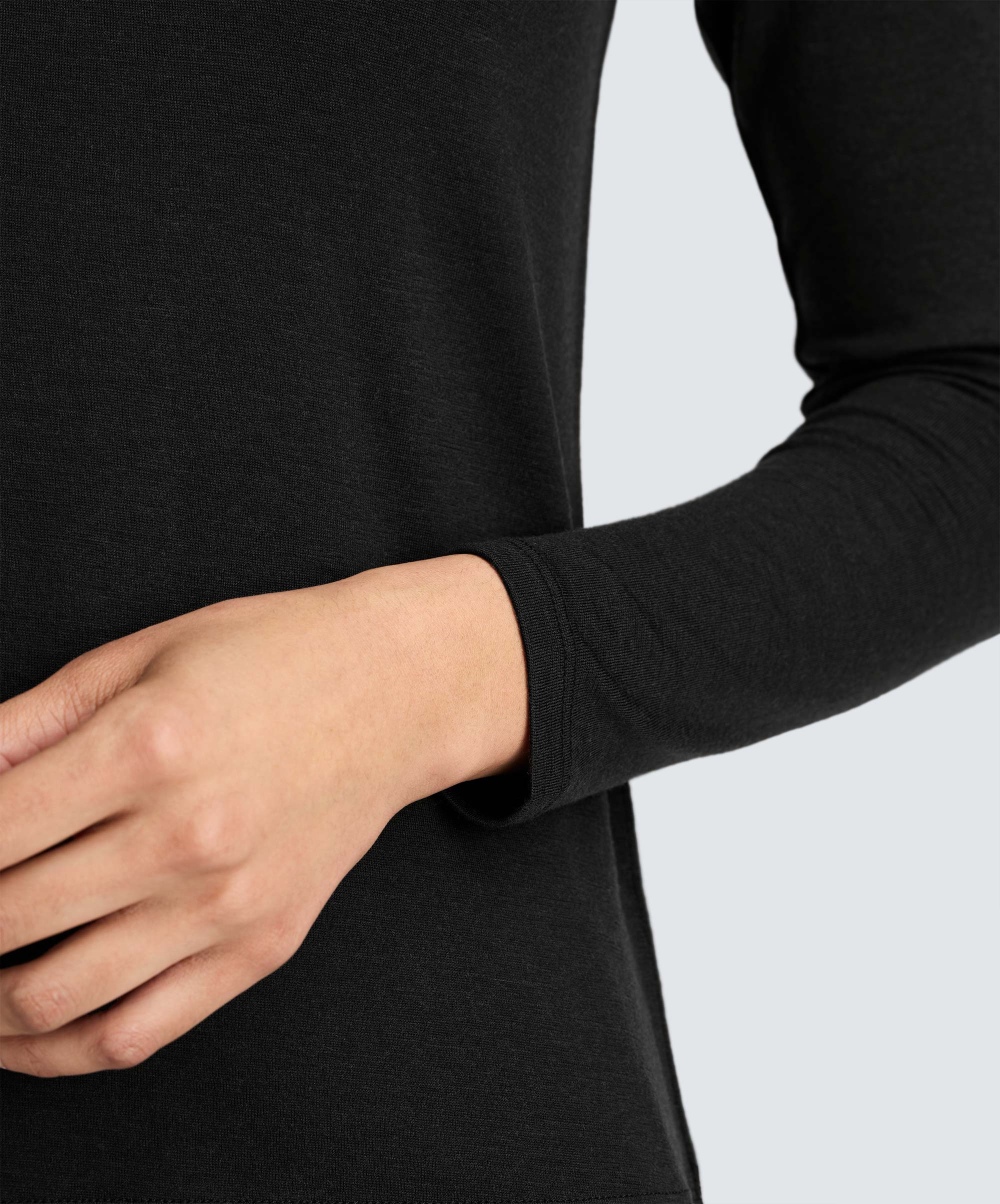 Women's Long Sleeve Merino Crew - Image 9